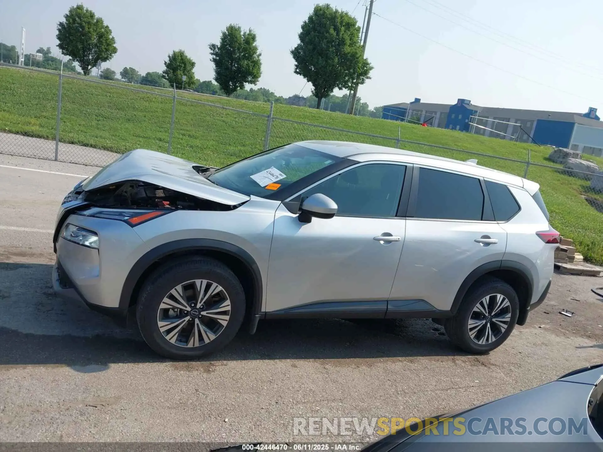 14 Photograph of a damaged car JN8BT3BB7PW471025 NISSAN ROGUE 2023