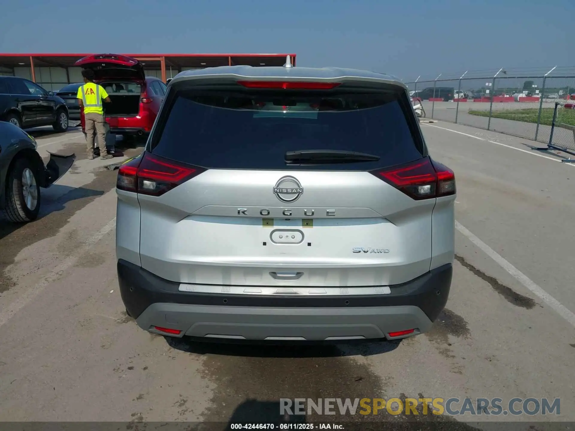 16 Photograph of a damaged car JN8BT3BB7PW471025 NISSAN ROGUE 2023