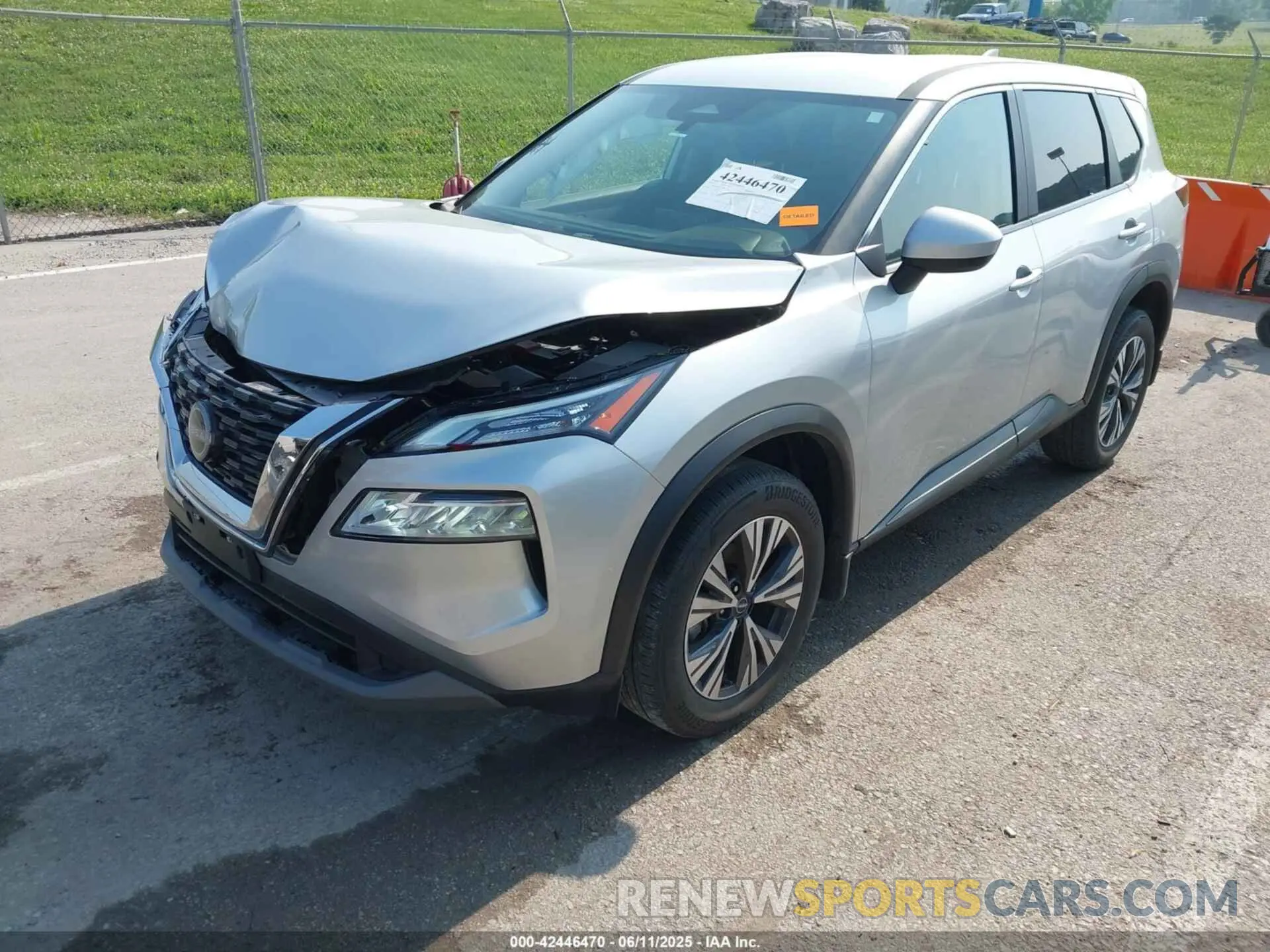 2 Photograph of a damaged car JN8BT3BB7PW471025 NISSAN ROGUE 2023