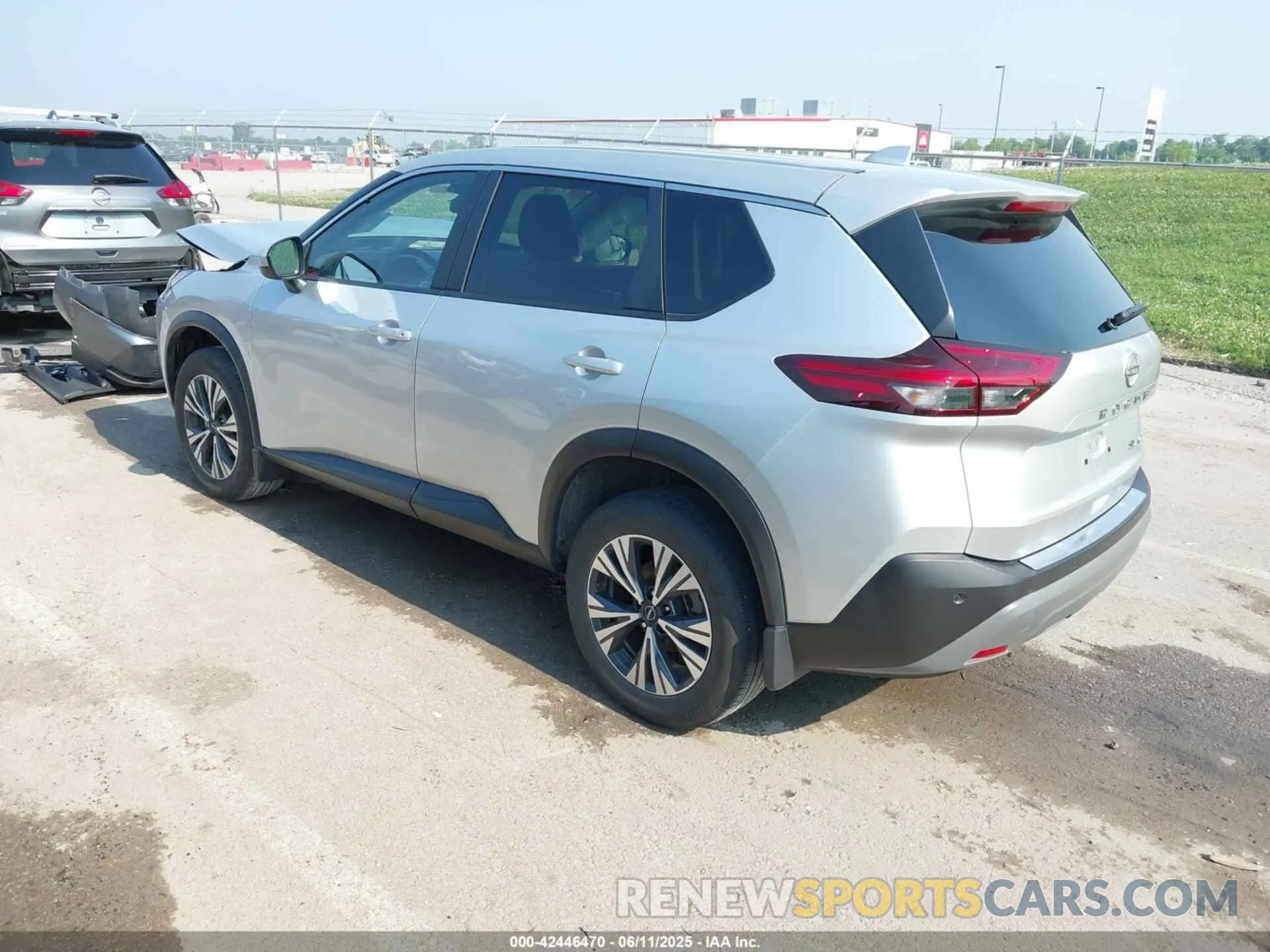 3 Photograph of a damaged car JN8BT3BB7PW471025 NISSAN ROGUE 2023