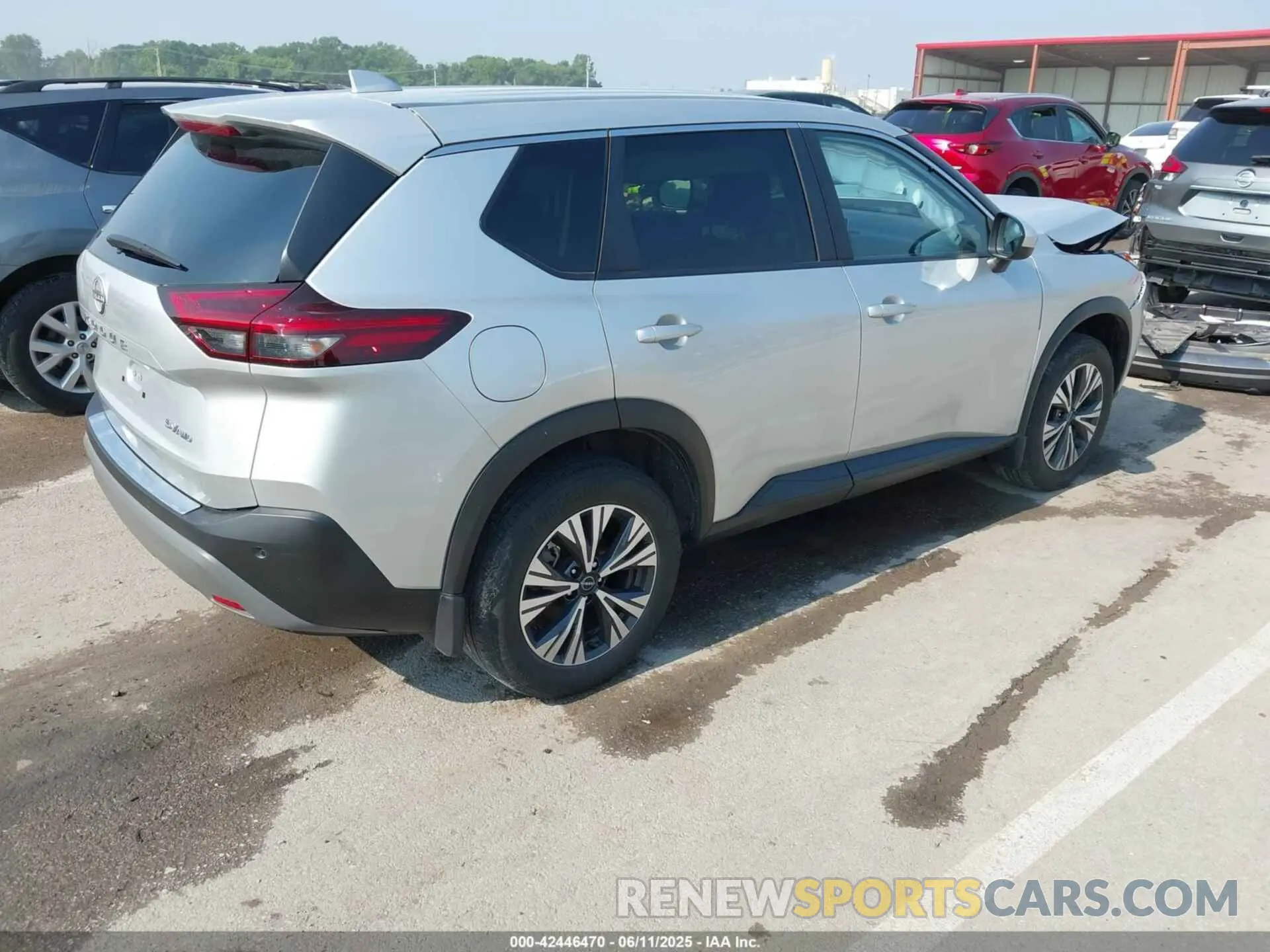 4 Photograph of a damaged car JN8BT3BB7PW471025 NISSAN ROGUE 2023