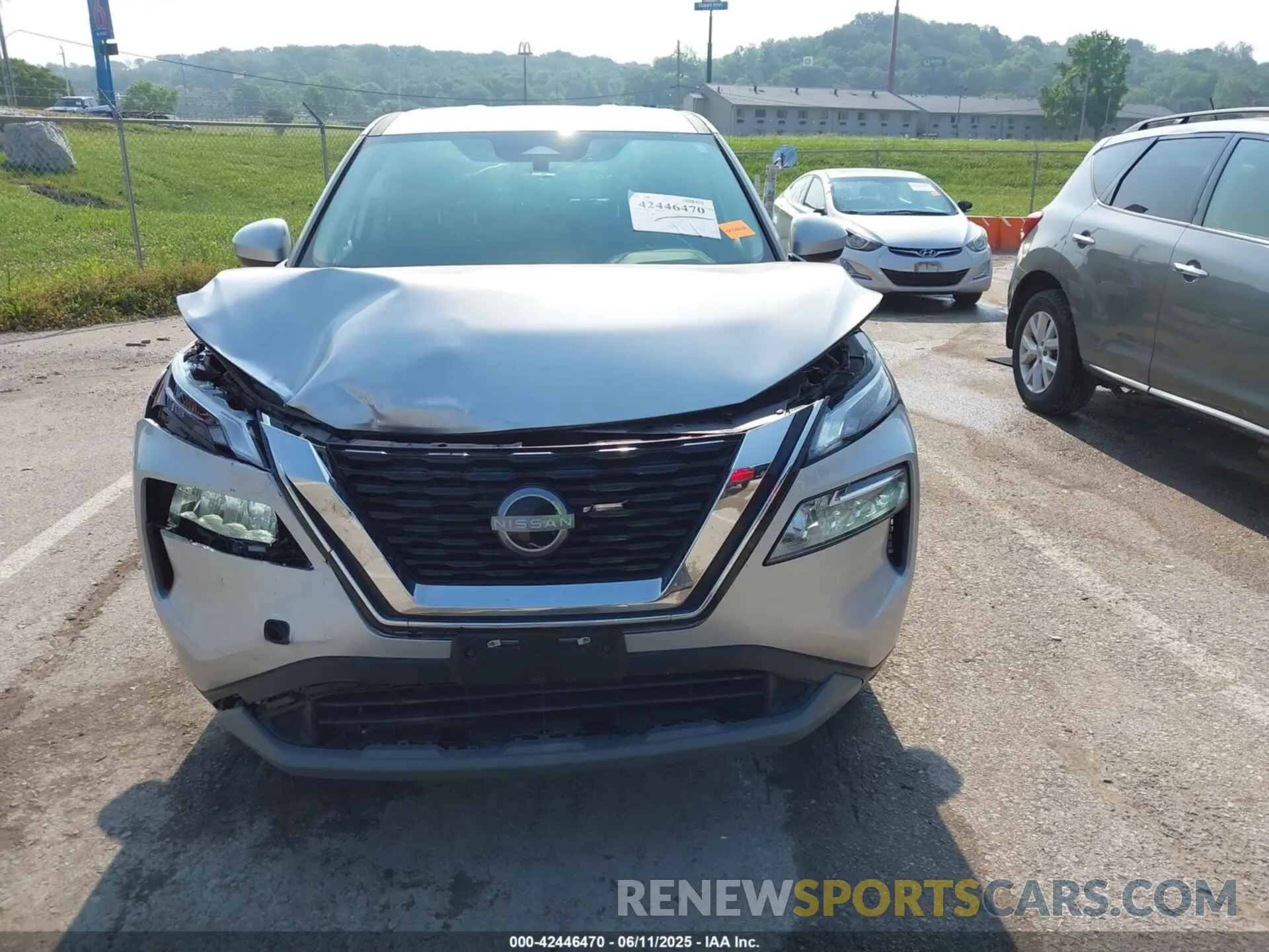 6 Photograph of a damaged car JN8BT3BB7PW471025 NISSAN ROGUE 2023