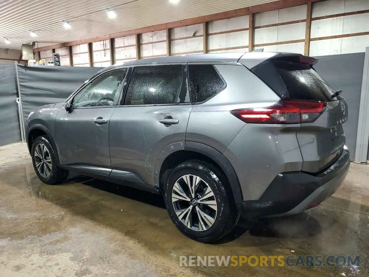 2 Photograph of a damaged car JN8BT3BB7PW481005 NISSAN ROGUE 2023