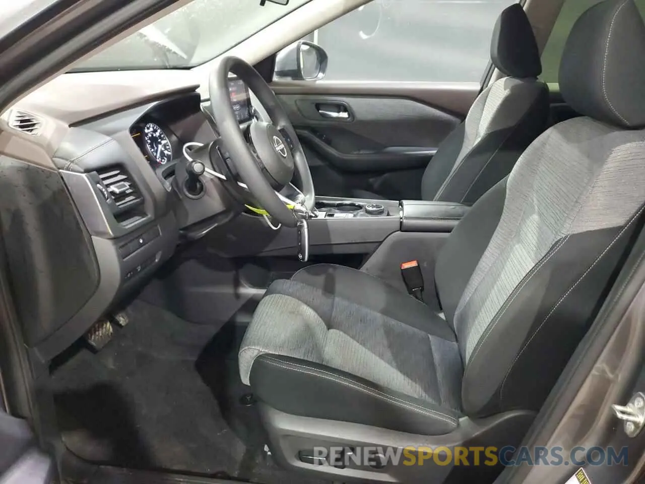 7 Photograph of a damaged car JN8BT3BB7PW481005 NISSAN ROGUE 2023