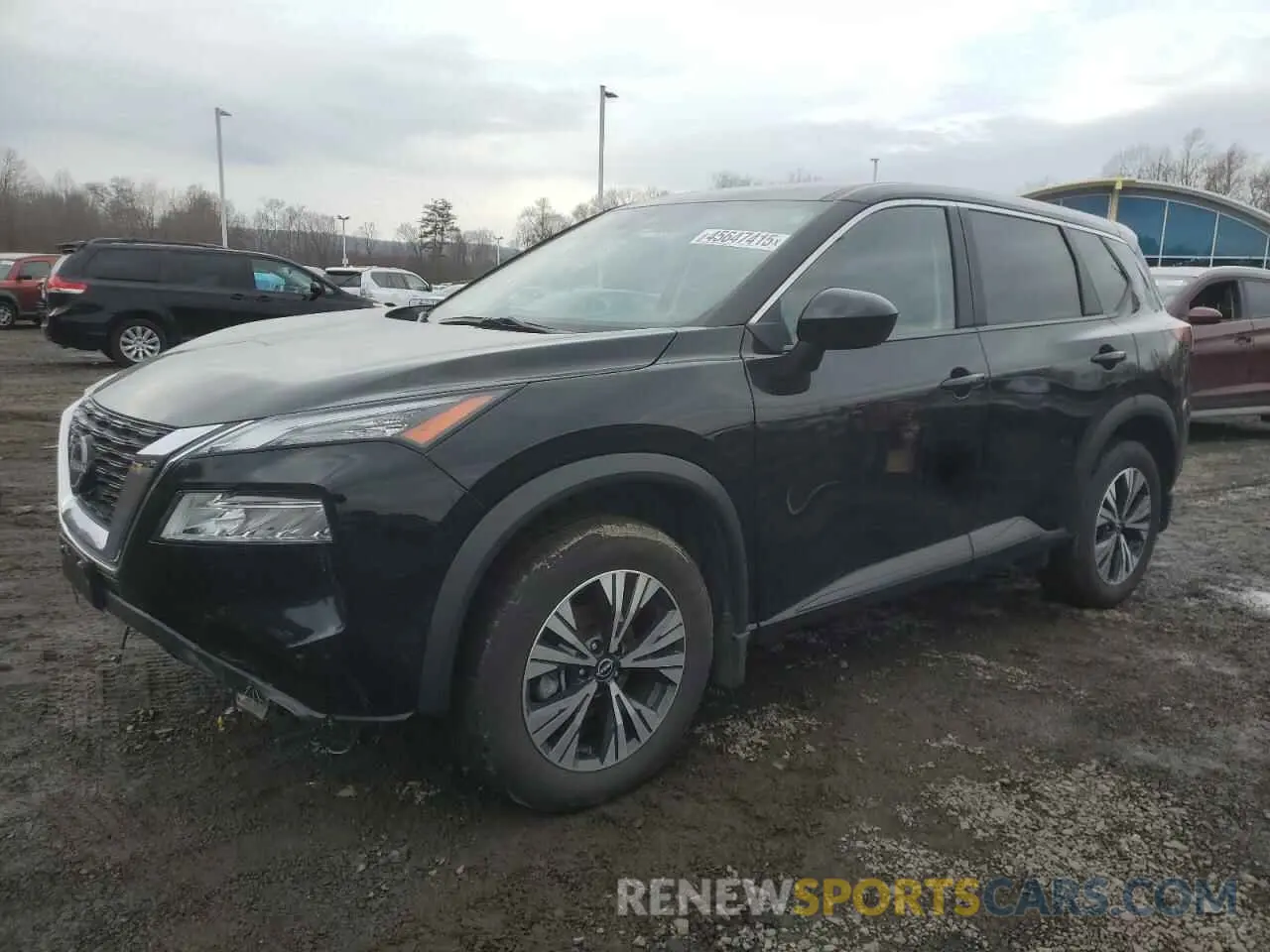 1 Photograph of a damaged car JN8BT3BB7PW487581 NISSAN ROGUE 2023