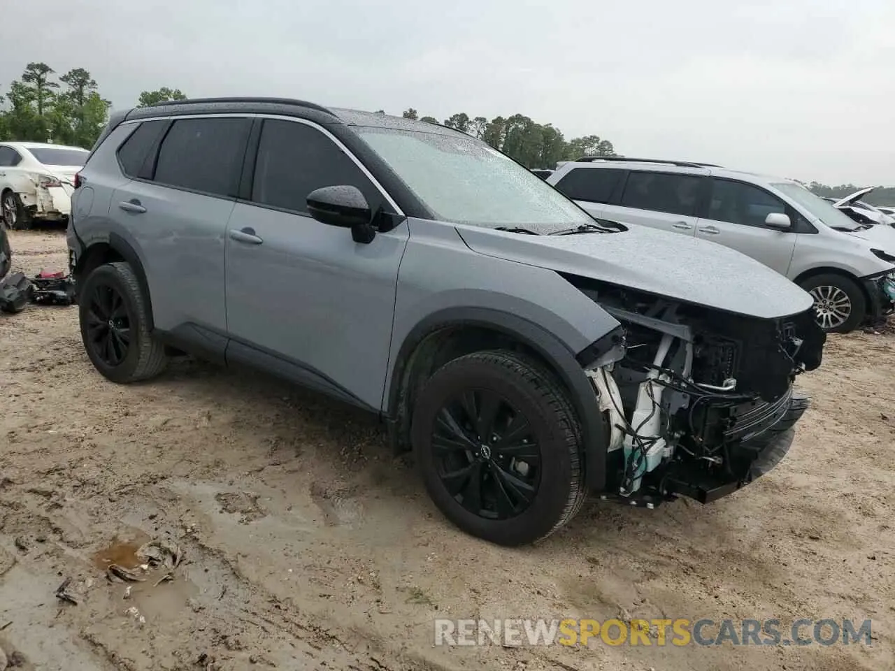 4 Photograph of a damaged car JN8BT3BB8PW184504 NISSAN ROGUE 2023