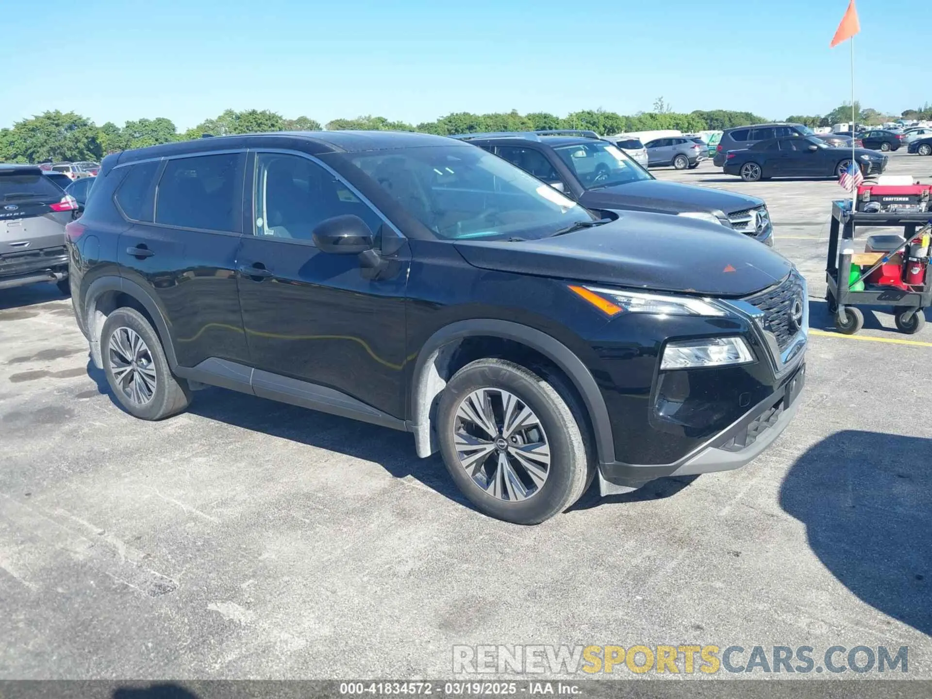 1 Photograph of a damaged car JN8BT3BB8PW196314 NISSAN ROGUE 2023
