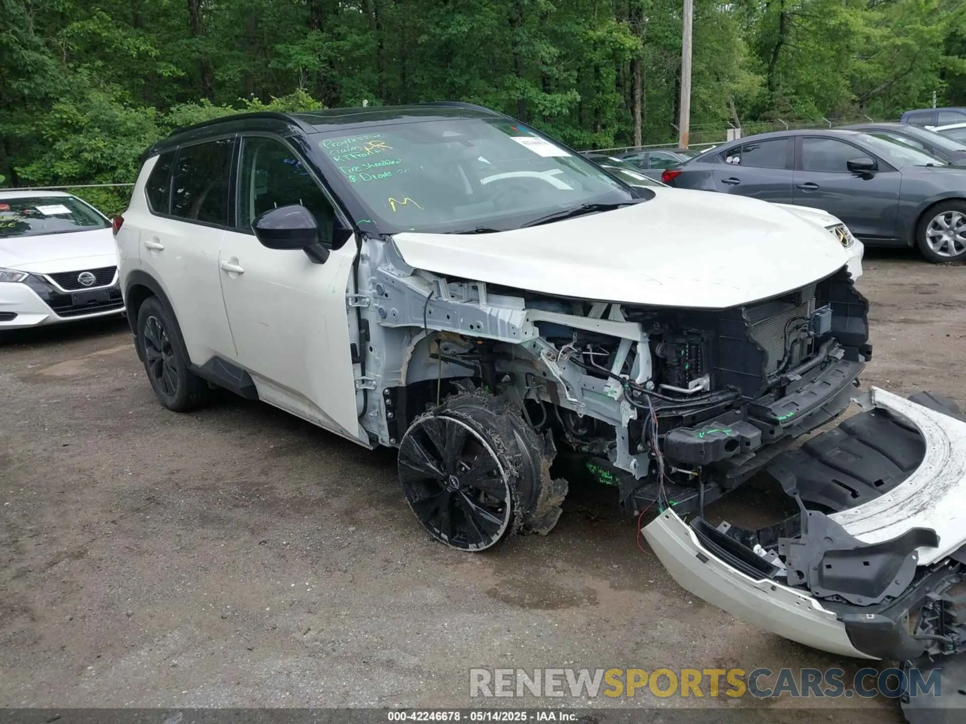 1 Photograph of a damaged car JN8BT3BB8PW203598 NISSAN ROGUE 2023