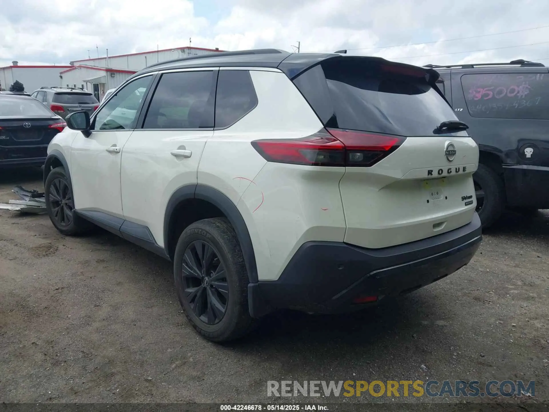3 Photograph of a damaged car JN8BT3BB8PW203598 NISSAN ROGUE 2023