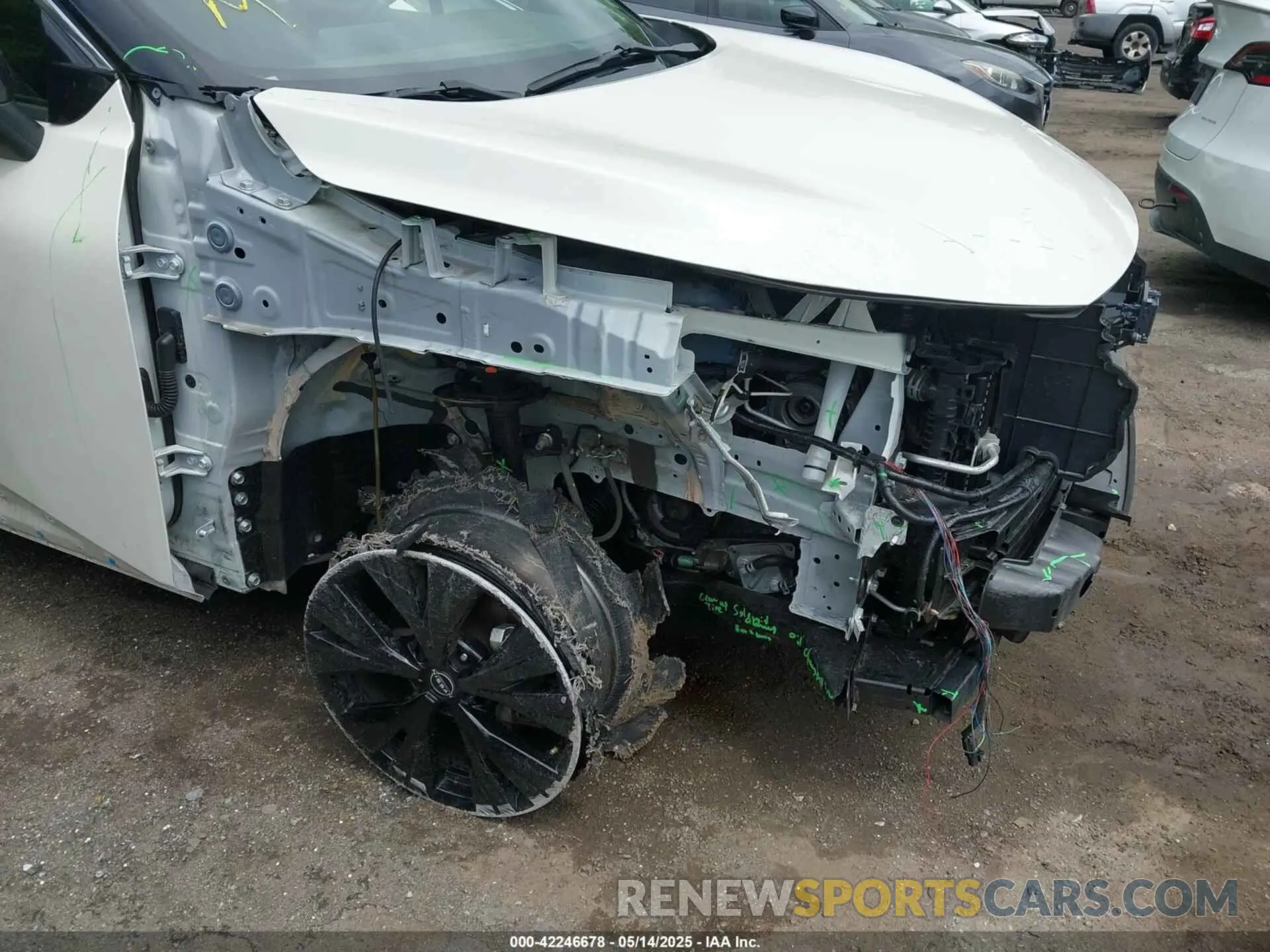 6 Photograph of a damaged car JN8BT3BB8PW203598 NISSAN ROGUE 2023