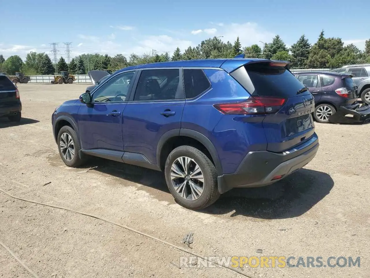 2 Photograph of a damaged car JN8BT3BB8PW467047 NISSAN ROGUE 2023