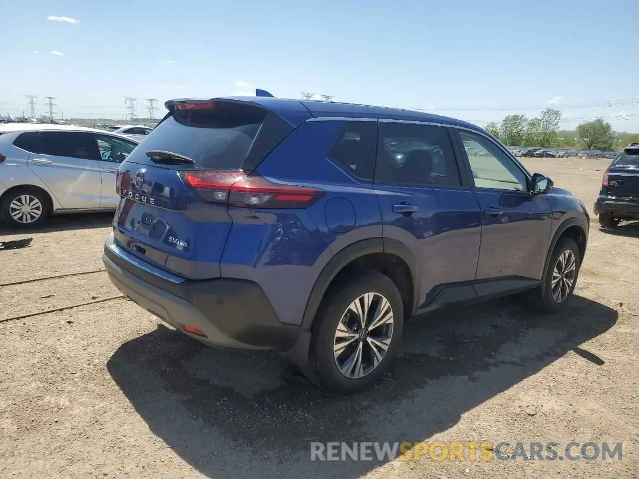3 Photograph of a damaged car JN8BT3BB8PW467047 NISSAN ROGUE 2023