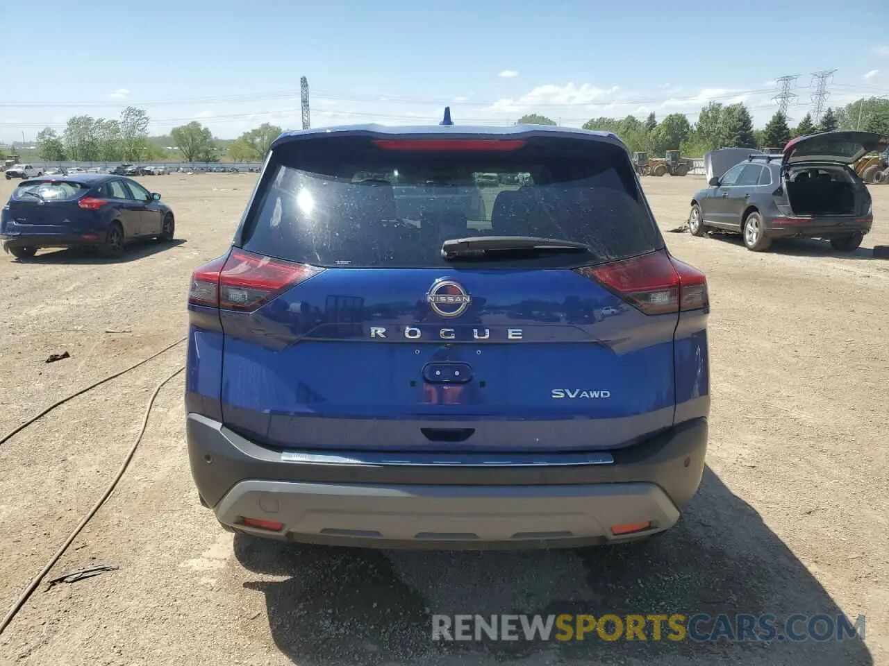 6 Photograph of a damaged car JN8BT3BB8PW467047 NISSAN ROGUE 2023
