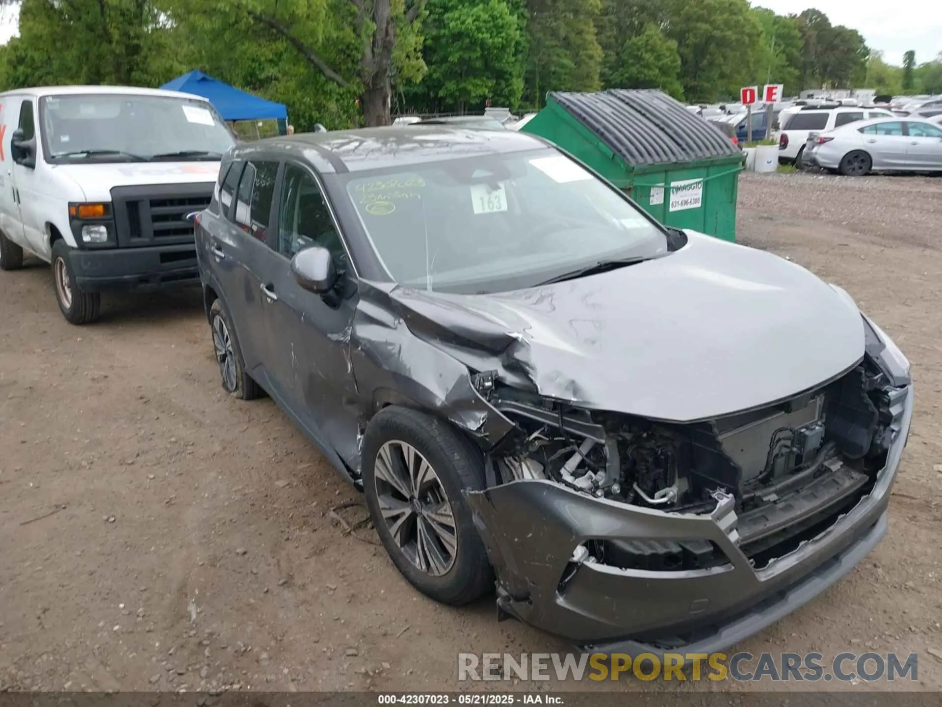 13 Photograph of a damaged car JN8BT3BB8PW472927 NISSAN ROGUE 2023