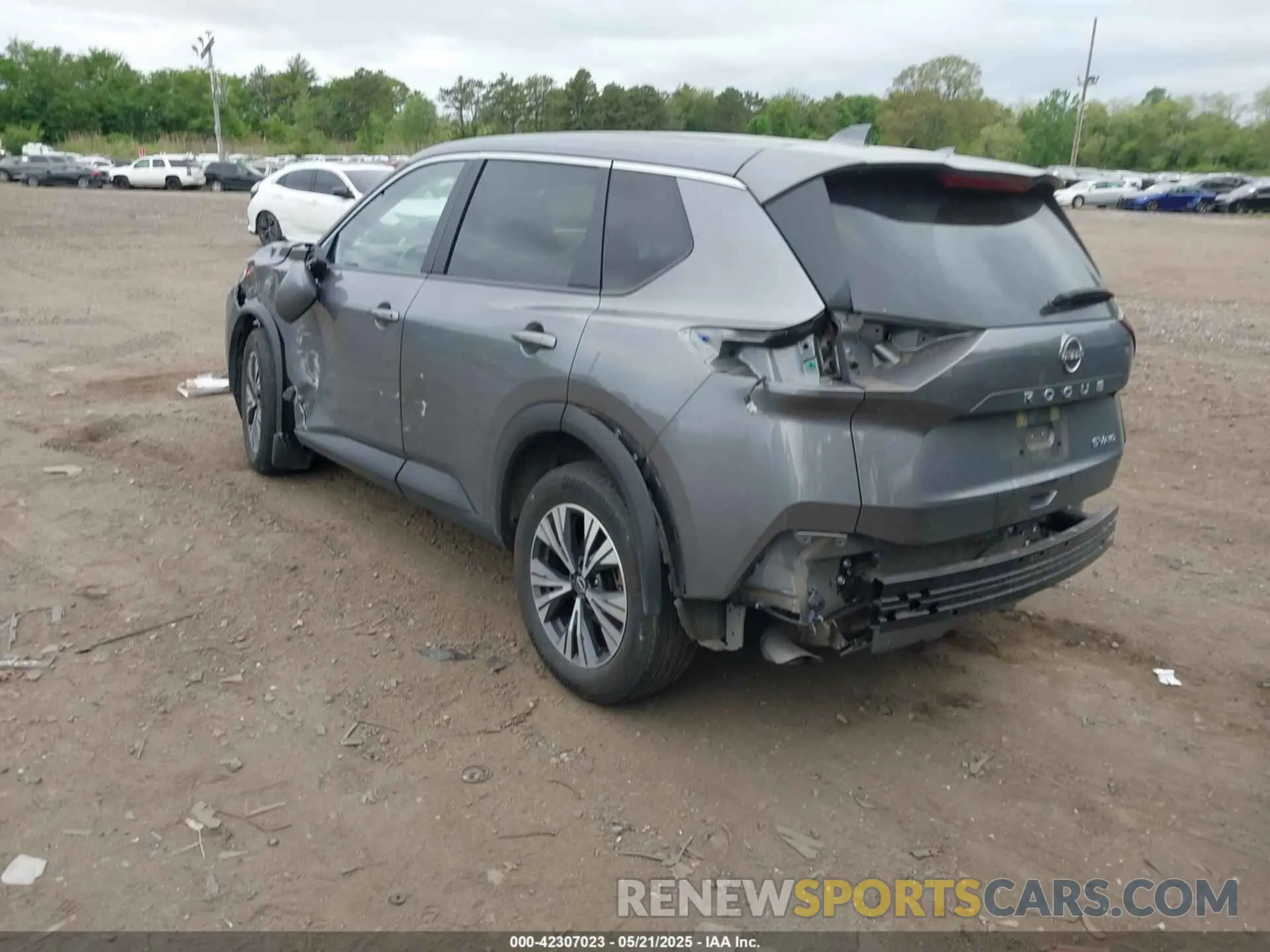 3 Photograph of a damaged car JN8BT3BB8PW472927 NISSAN ROGUE 2023