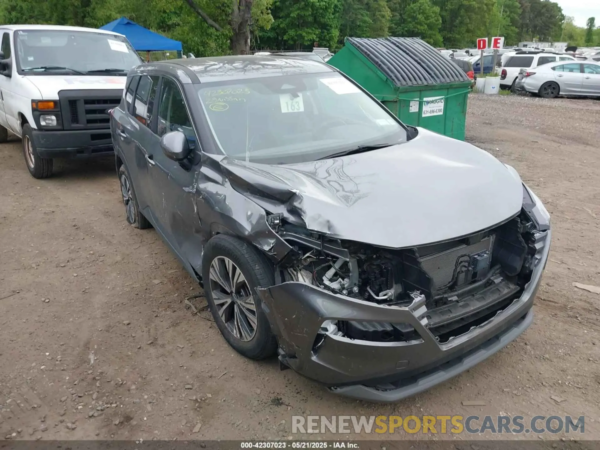 6 Photograph of a damaged car JN8BT3BB8PW472927 NISSAN ROGUE 2023