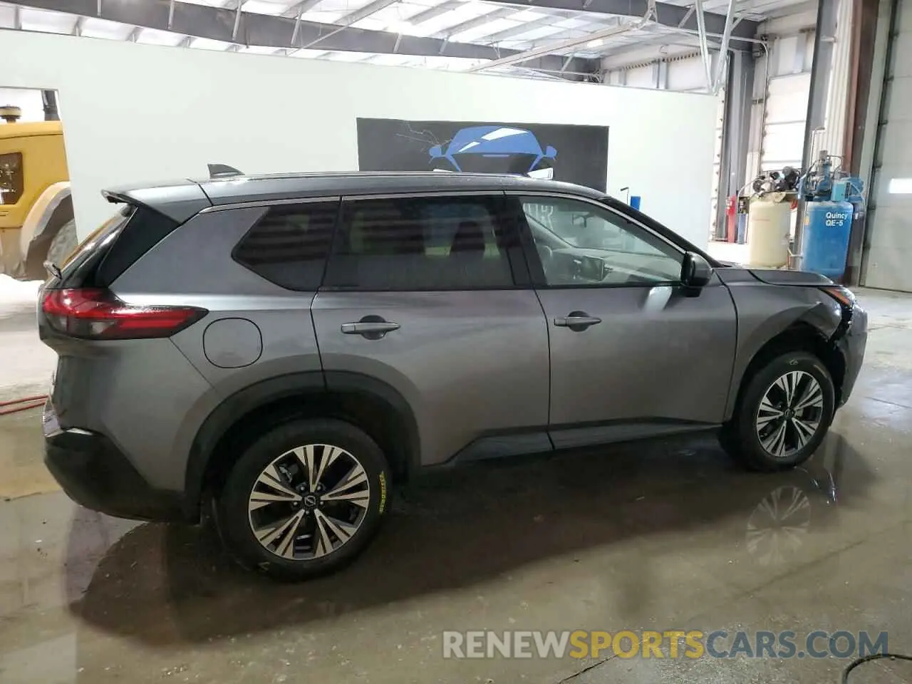 3 Photograph of a damaged car JN8BT3BB8PW480624 NISSAN ROGUE 2023