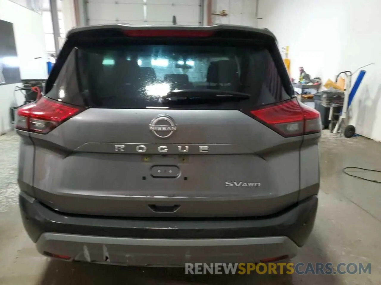 6 Photograph of a damaged car JN8BT3BB8PW480624 NISSAN ROGUE 2023