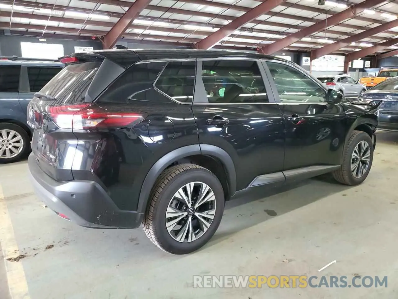 3 Photograph of a damaged car JN8BT3BB8PW483359 NISSAN ROGUE 2023