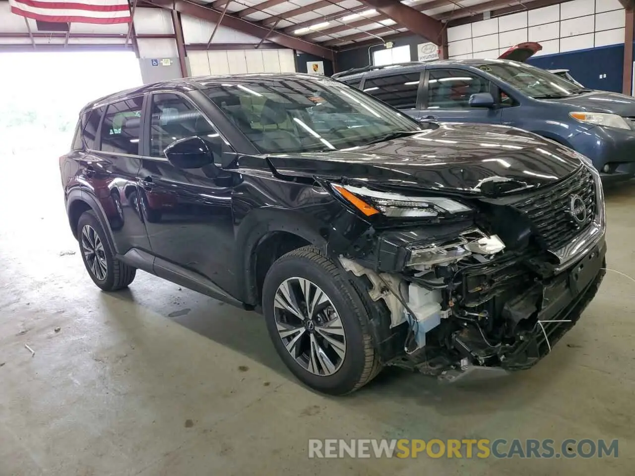 4 Photograph of a damaged car JN8BT3BB8PW483359 NISSAN ROGUE 2023