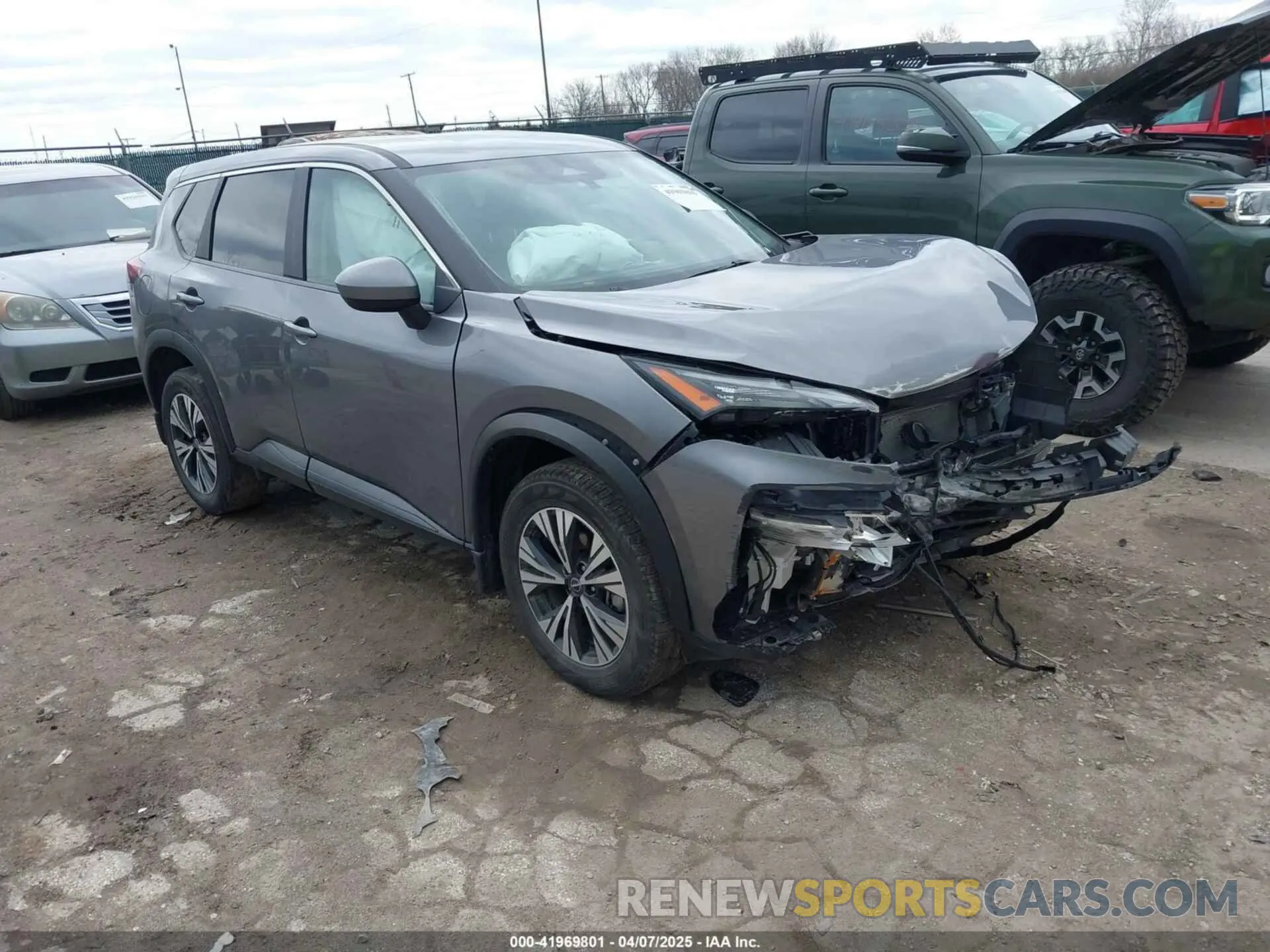 1 Photograph of a damaged car JN8BT3BB8PW483944 NISSAN ROGUE 2023