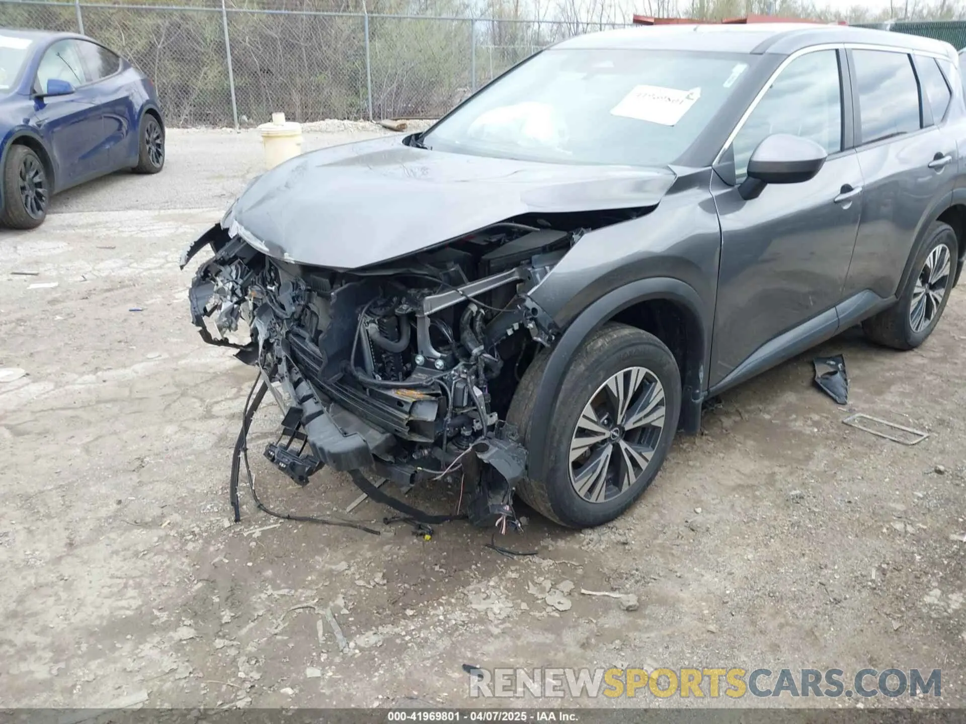 6 Photograph of a damaged car JN8BT3BB8PW483944 NISSAN ROGUE 2023