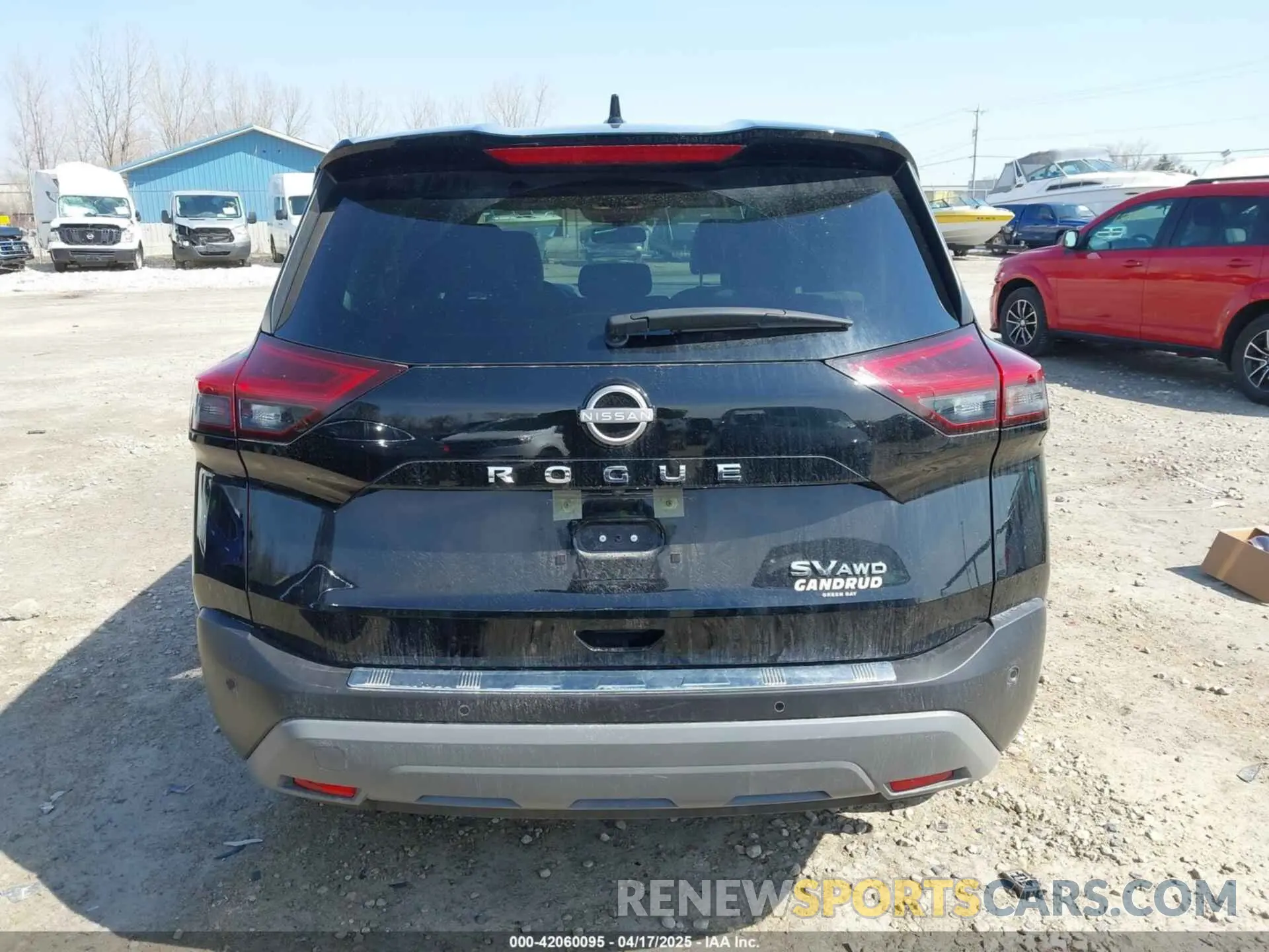 17 Photograph of a damaged car JN8BT3BB8PW485015 NISSAN ROGUE 2023