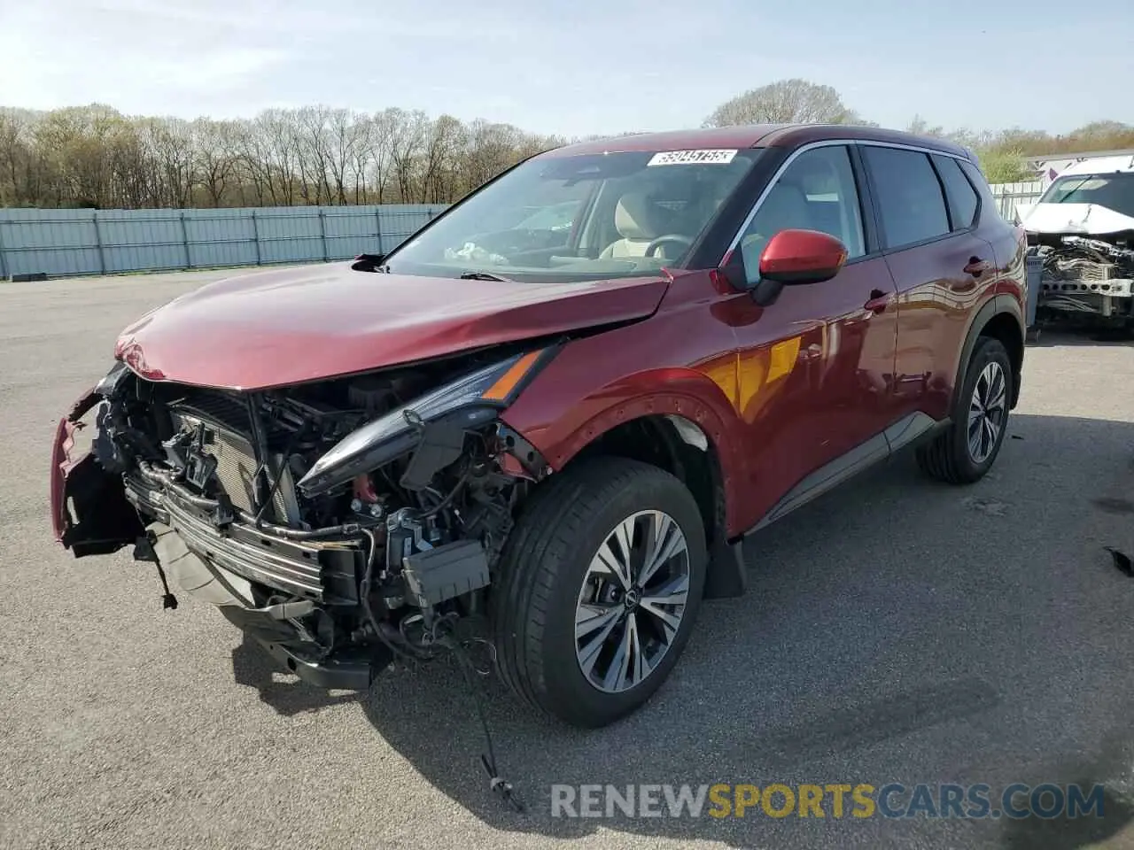 1 Photograph of a damaged car JN8BT3BB9PW190537 NISSAN ROGUE 2023
