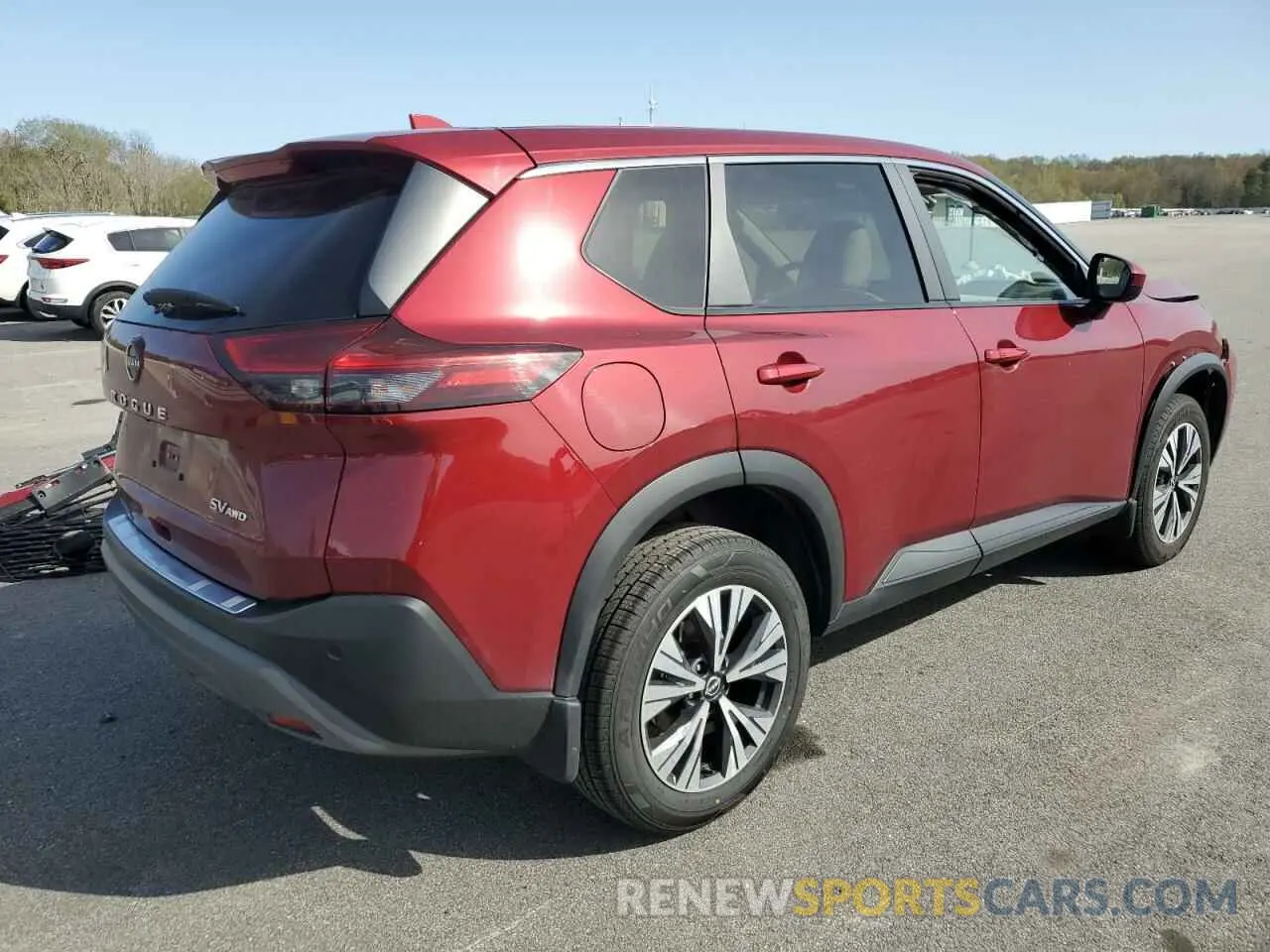 3 Photograph of a damaged car JN8BT3BB9PW190537 NISSAN ROGUE 2023