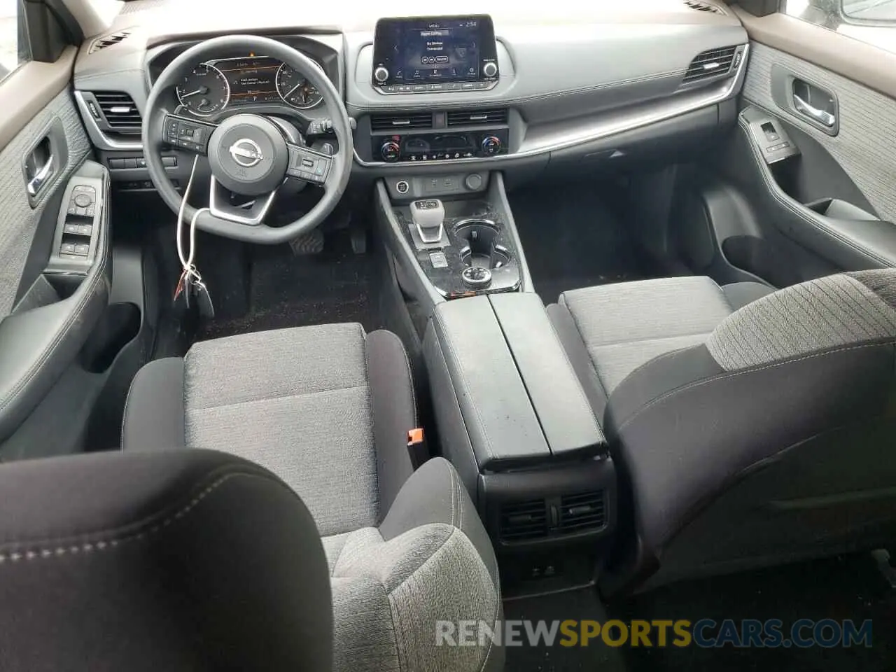 8 Photograph of a damaged car JN8BT3BB9PW358998 NISSAN ROGUE 2023