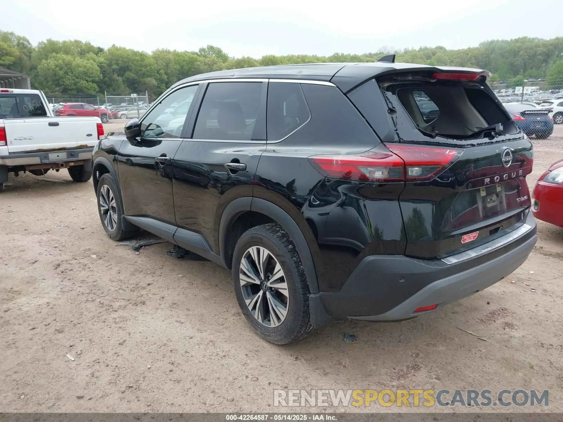 3 Photograph of a damaged car JN8BT3BB9PW461662 NISSAN ROGUE 2023