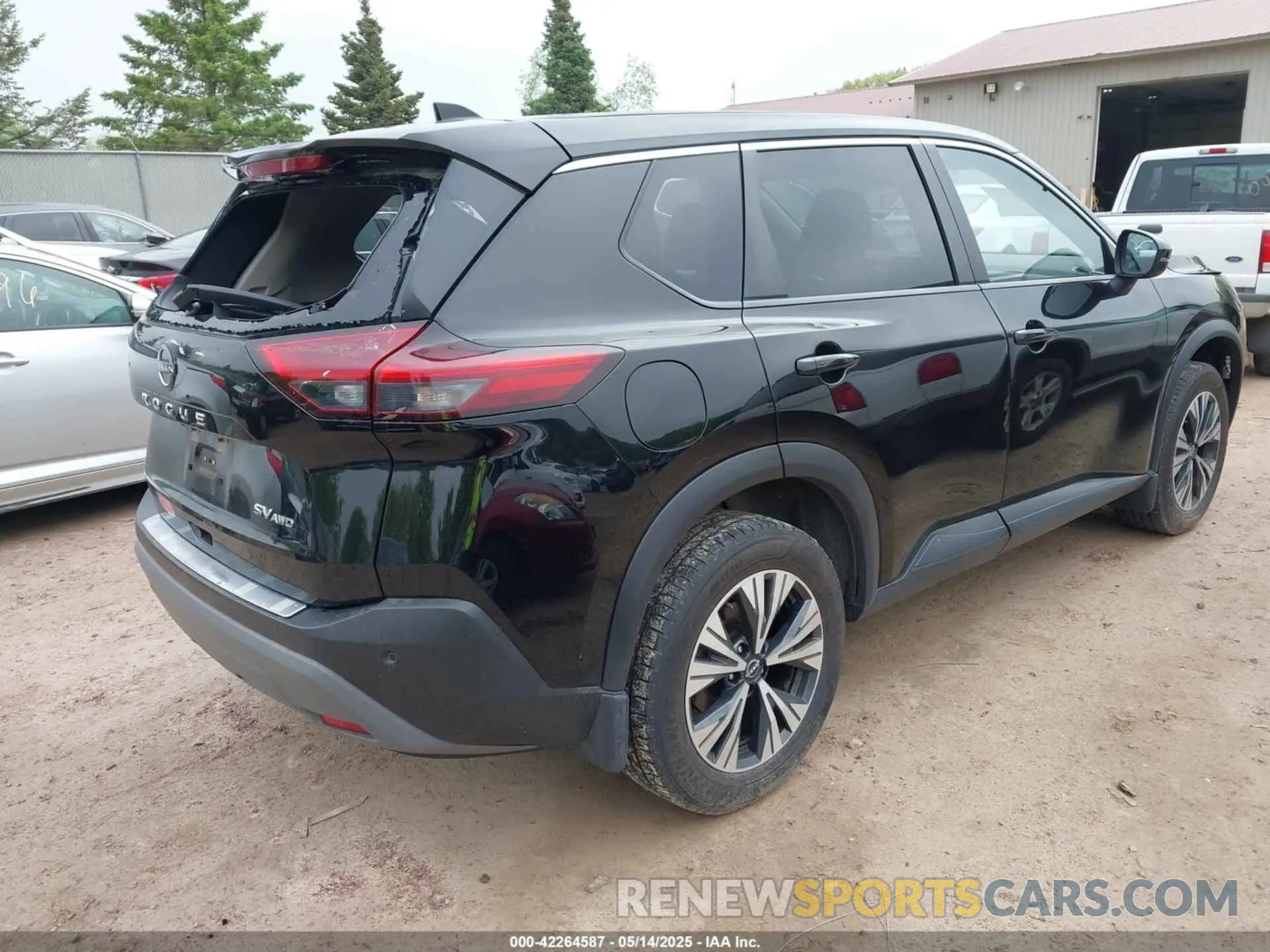 4 Photograph of a damaged car JN8BT3BB9PW461662 NISSAN ROGUE 2023