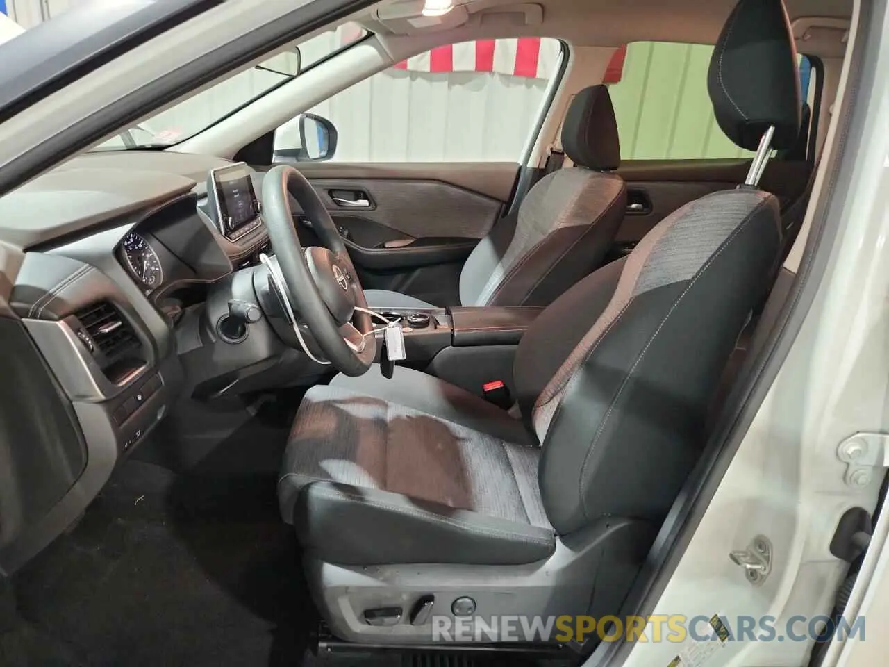 7 Photograph of a damaged car JN8BT3BB9PW477988 NISSAN ROGUE 2023