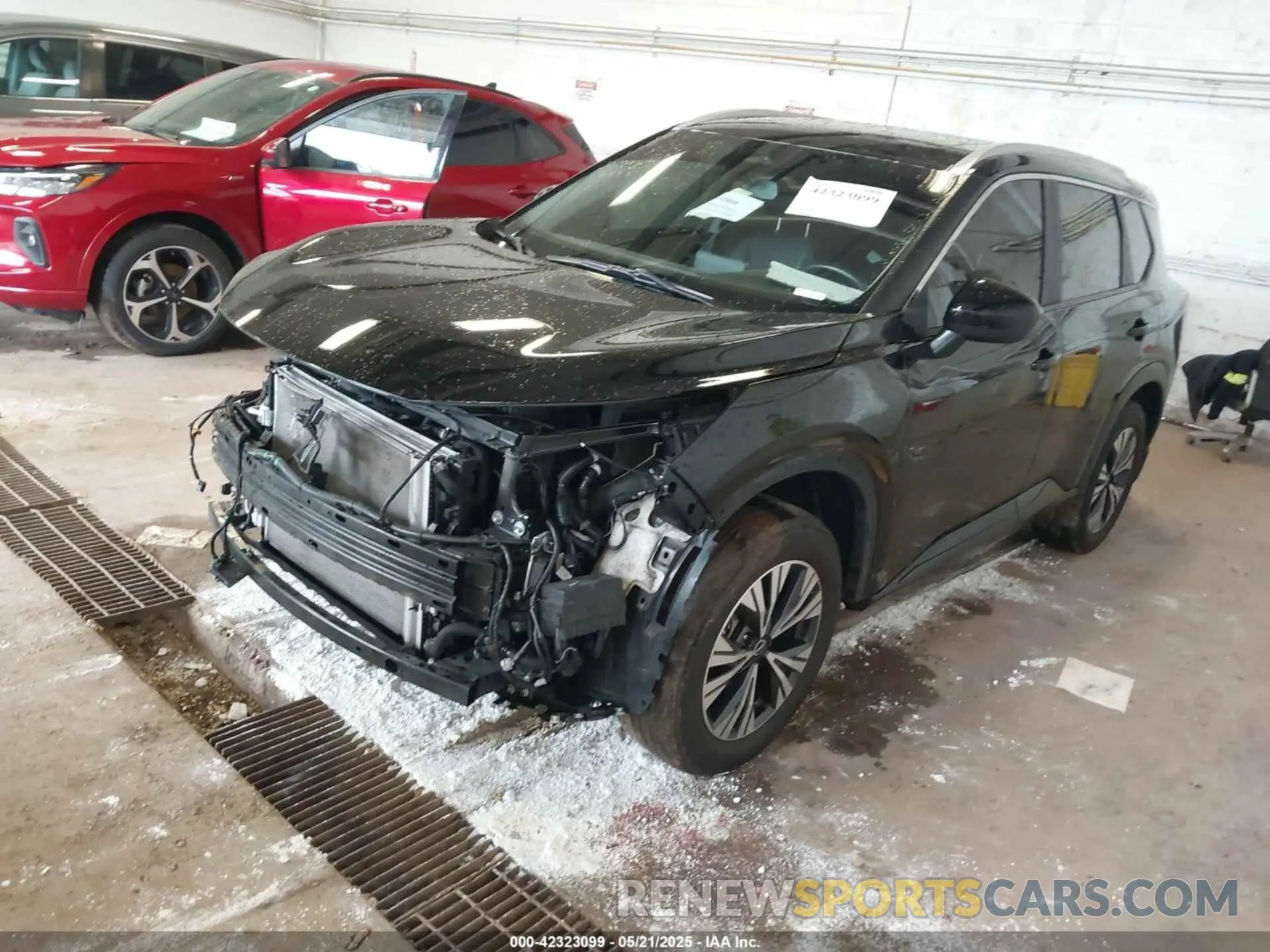 2 Photograph of a damaged car JN8BT3BB9PW477991 NISSAN ROGUE 2023