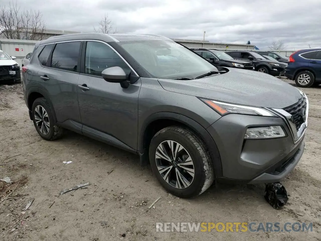4 Photograph of a damaged car JN8BT3BB9PW492040 NISSAN ROGUE 2023