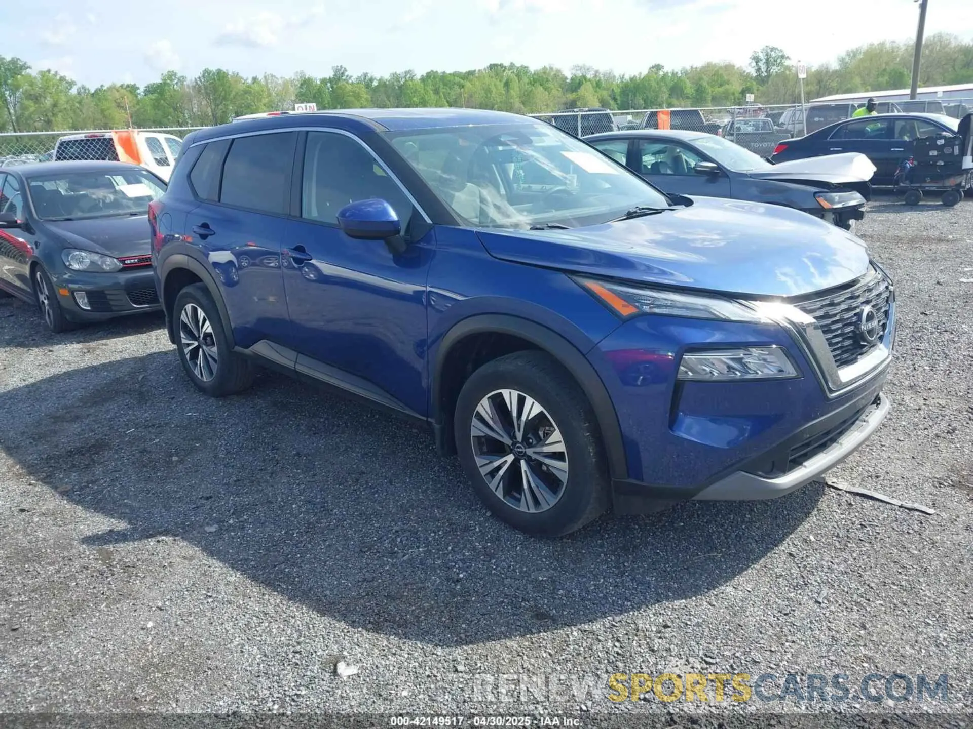 1 Photograph of a damaged car JN8BT3BBXPW194337 NISSAN ROGUE 2023