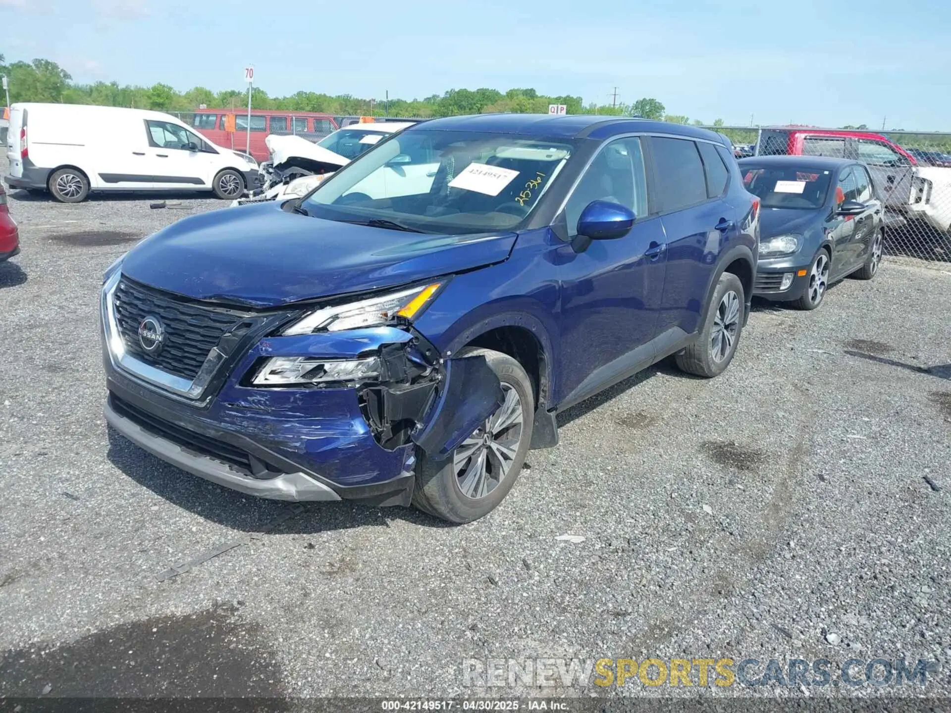 2 Photograph of a damaged car JN8BT3BBXPW194337 NISSAN ROGUE 2023