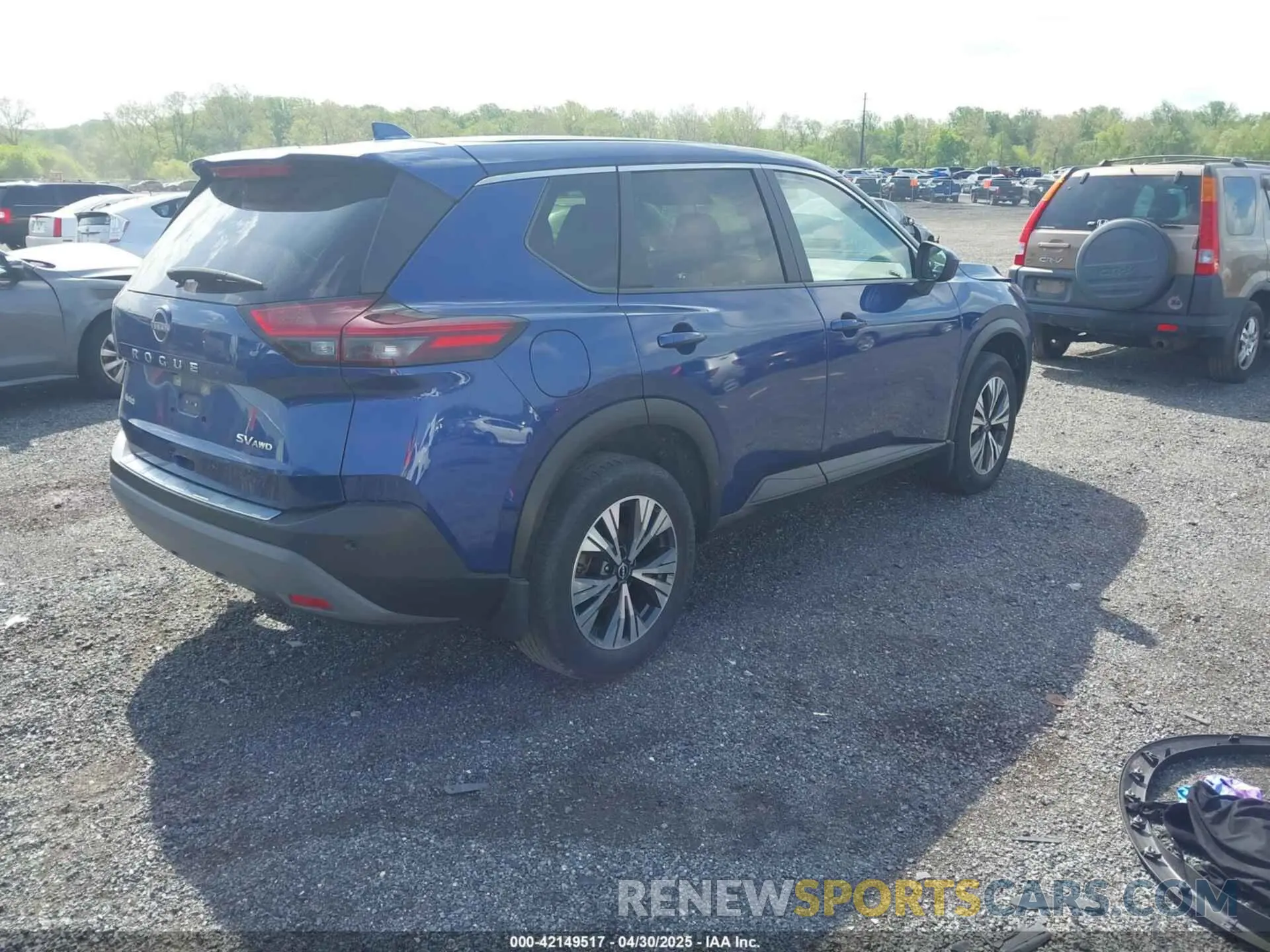 4 Photograph of a damaged car JN8BT3BBXPW194337 NISSAN ROGUE 2023