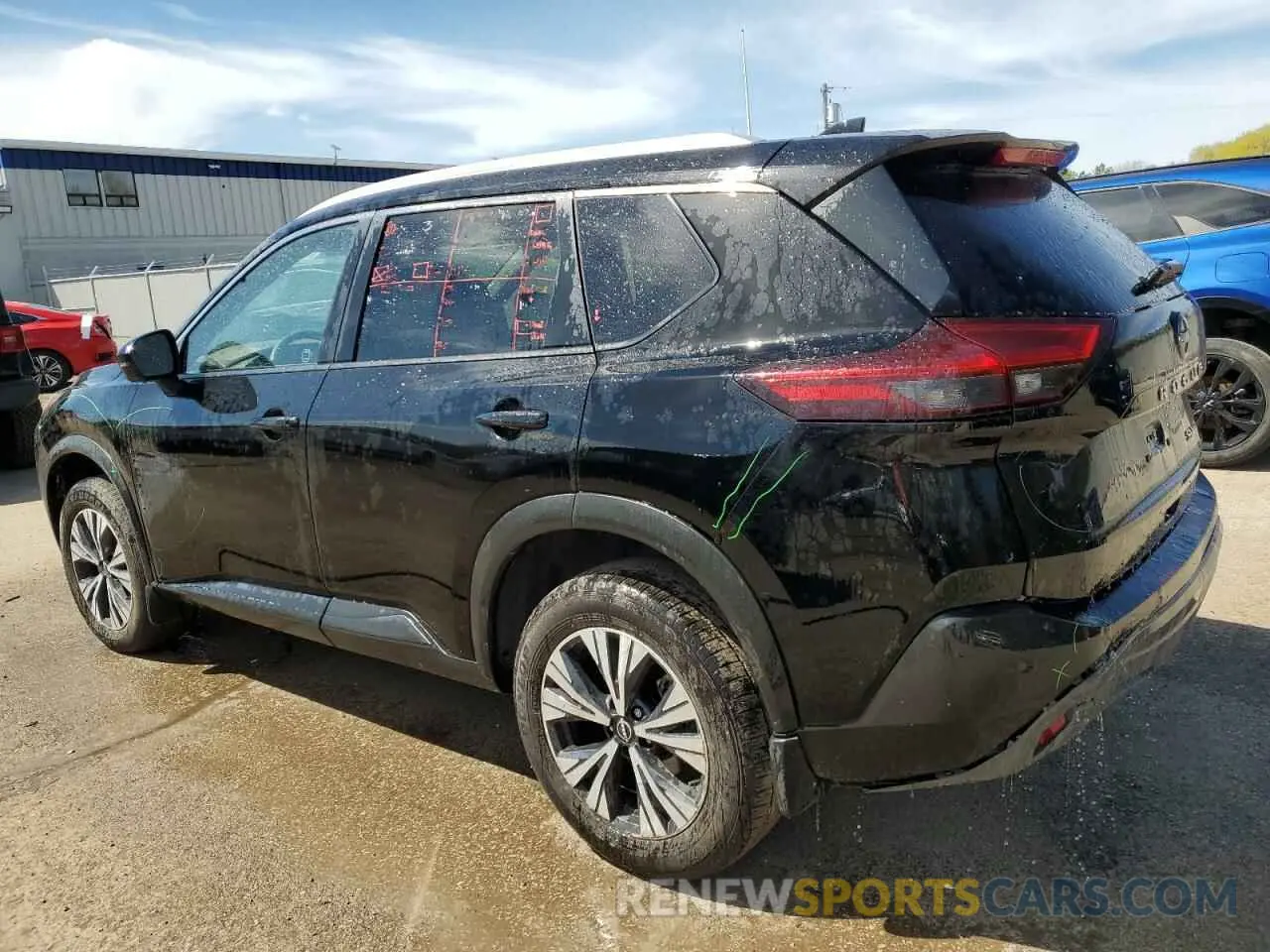 2 Photograph of a damaged car JN8BT3BBXPW220337 NISSAN ROGUE 2023