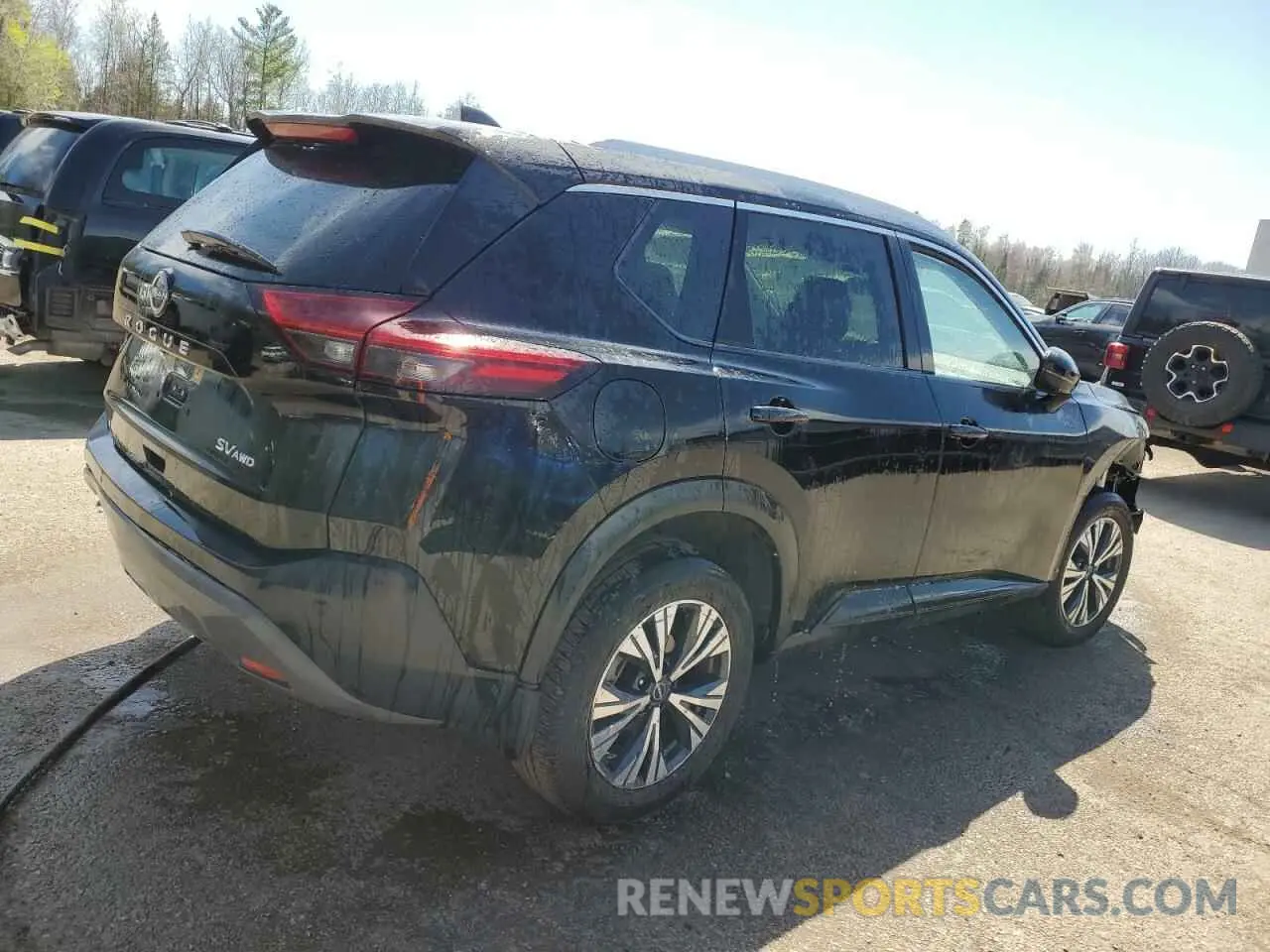 3 Photograph of a damaged car JN8BT3BBXPW220337 NISSAN ROGUE 2023
