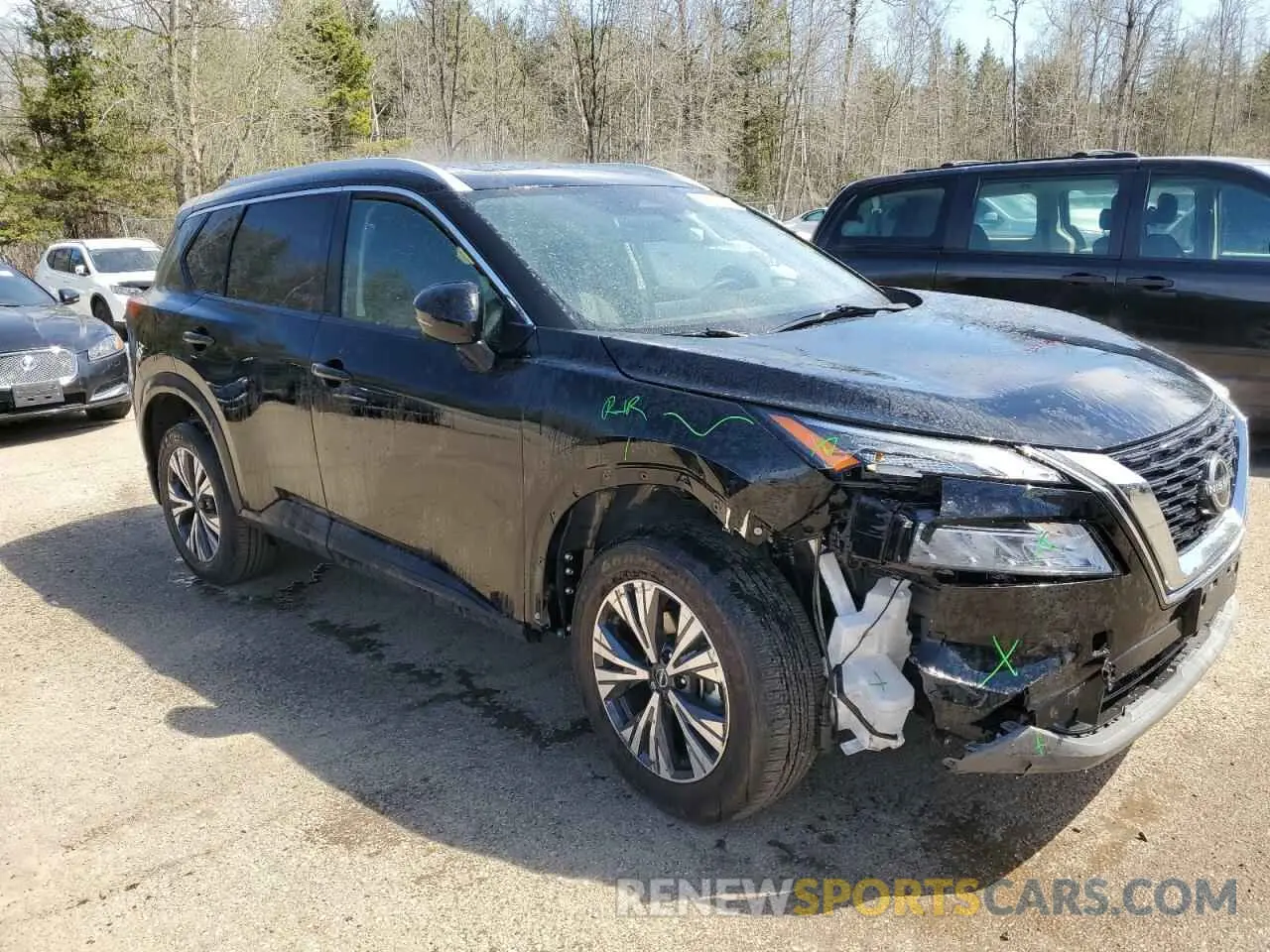 4 Photograph of a damaged car JN8BT3BBXPW220337 NISSAN ROGUE 2023