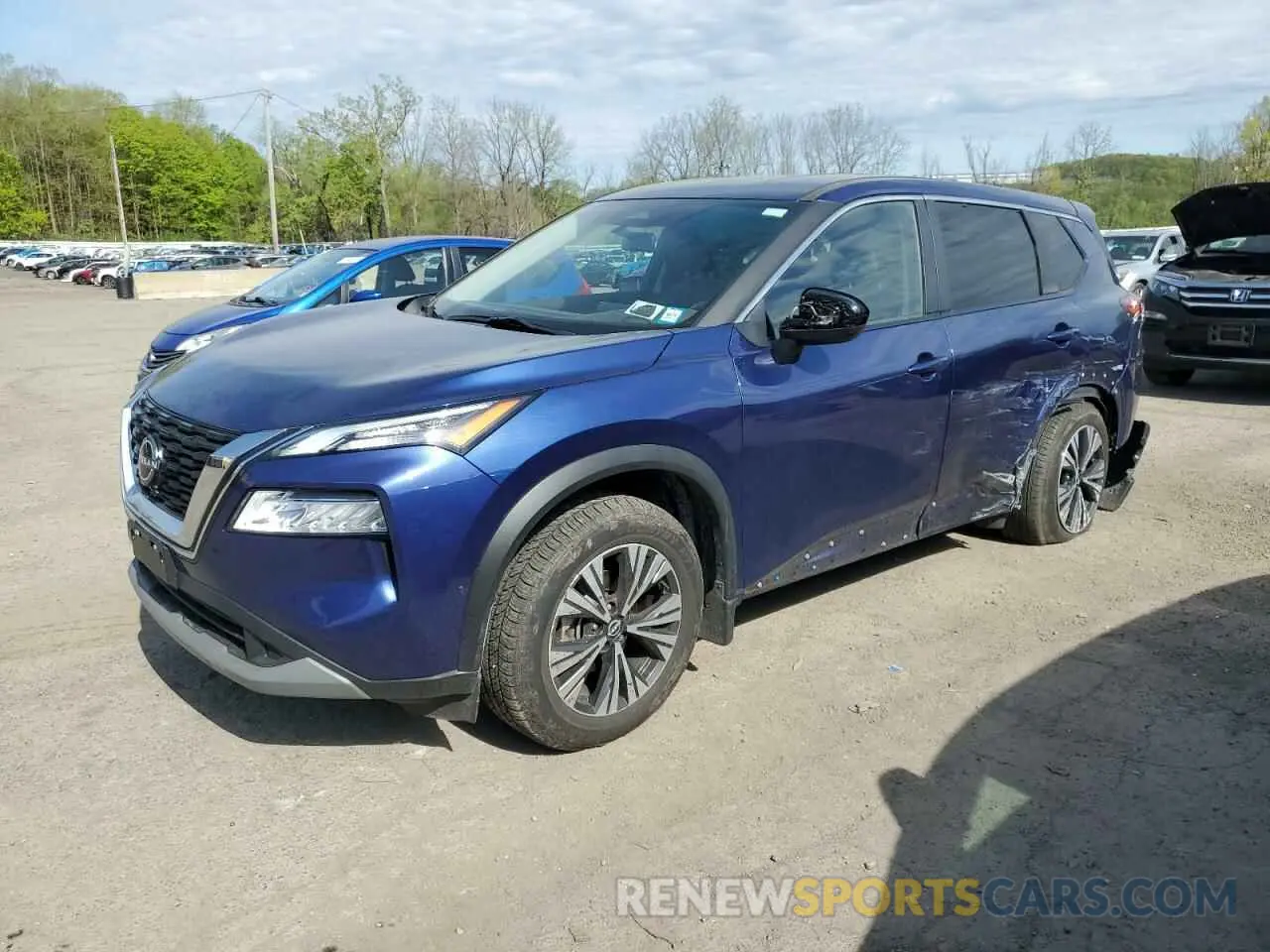 1 Photograph of a damaged car JN8BT3BBXPW220984 NISSAN ROGUE 2023