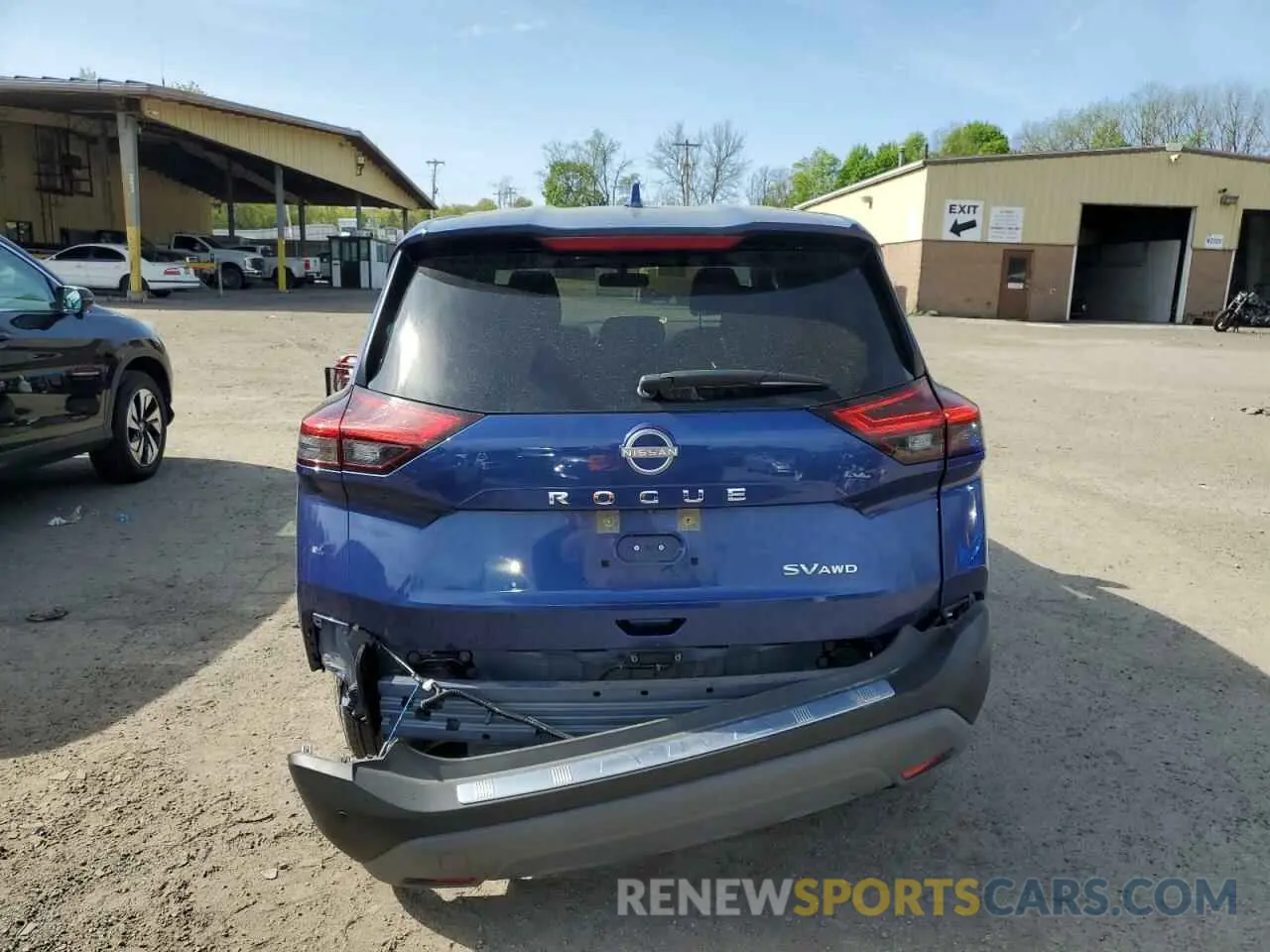 6 Photograph of a damaged car JN8BT3BBXPW220984 NISSAN ROGUE 2023