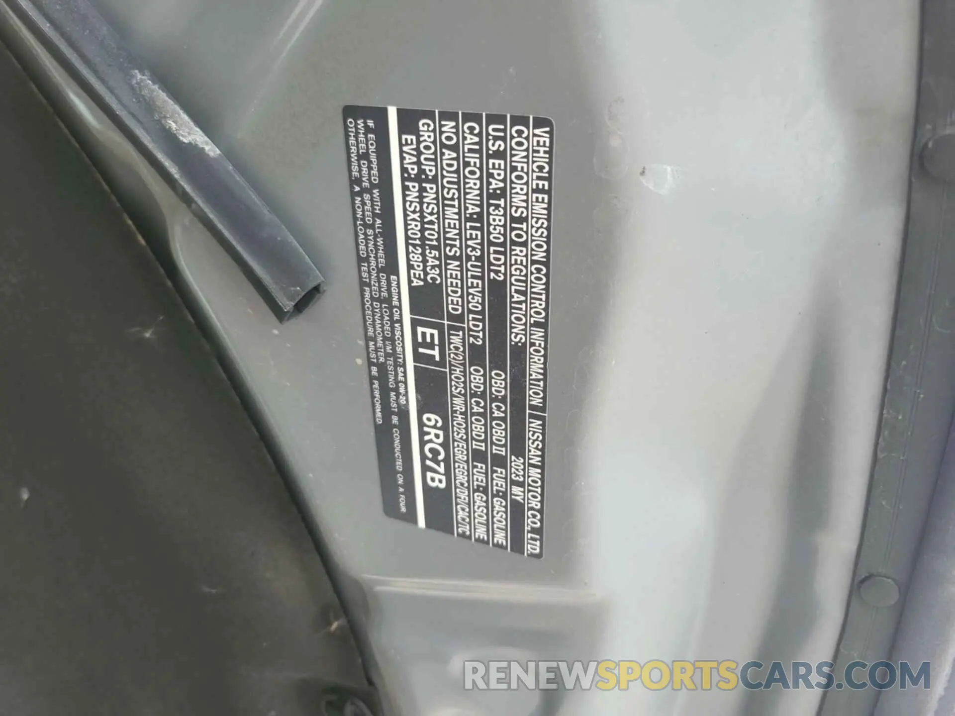 34 Photograph of a damaged car JN8BT3BBXPW221634 NISSAN ROGUE 2023