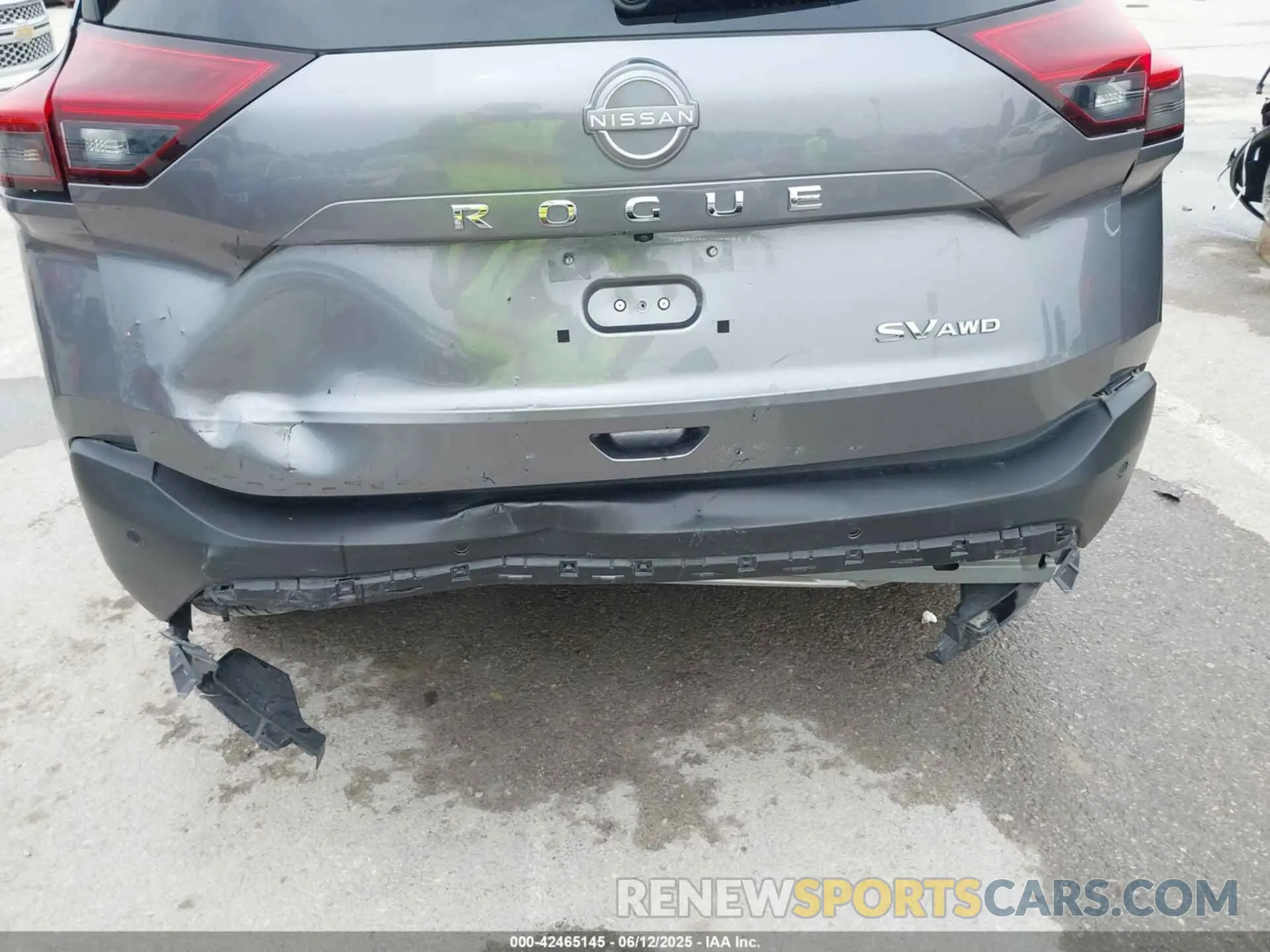 6 Photograph of a damaged car JN8BT3BBXPW350487 NISSAN ROGUE 2023