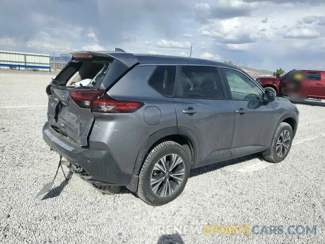 3 Photograph of a damaged car JN8BT3BBXPW357942 NISSAN ROGUE 2023