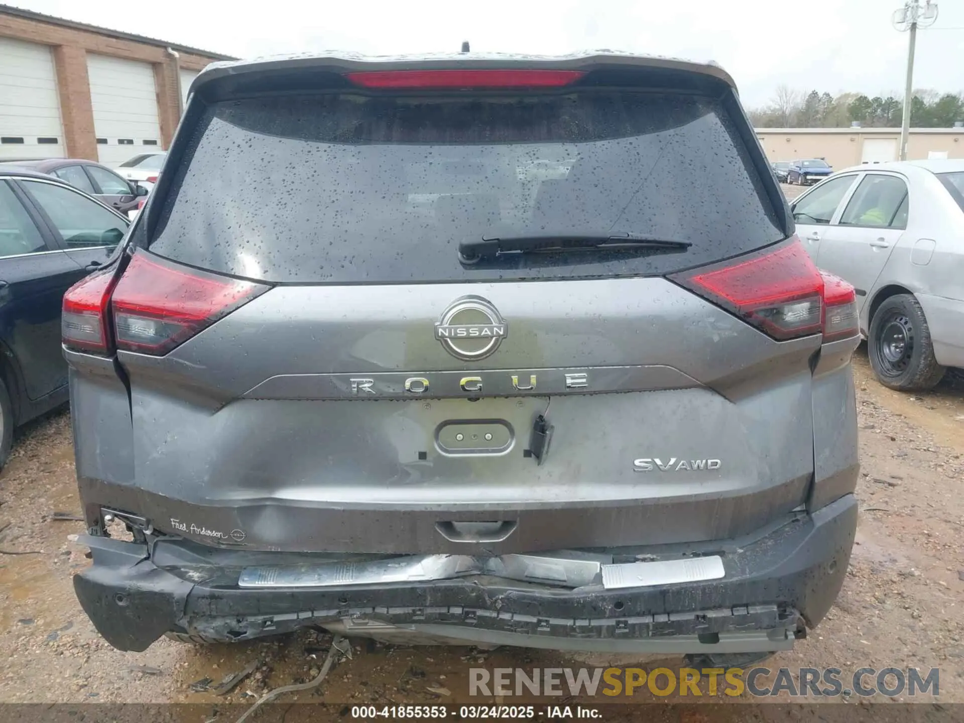 16 Photograph of a damaged car JN8BT3BBXPW359822 NISSAN ROGUE 2023