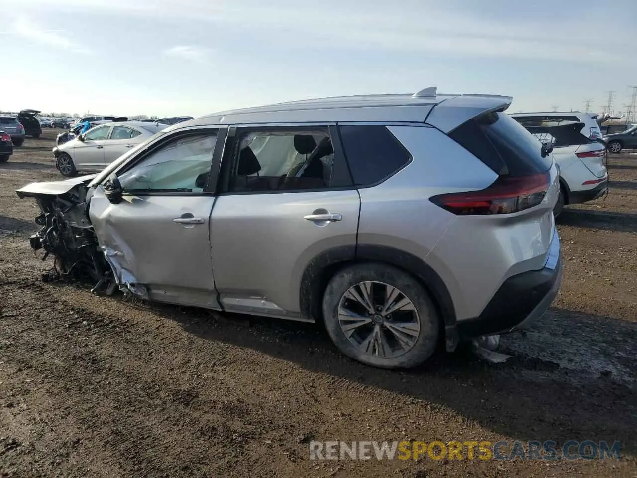 2 Photograph of a damaged car JN8BT3BBXPW466997 NISSAN ROGUE 2023
