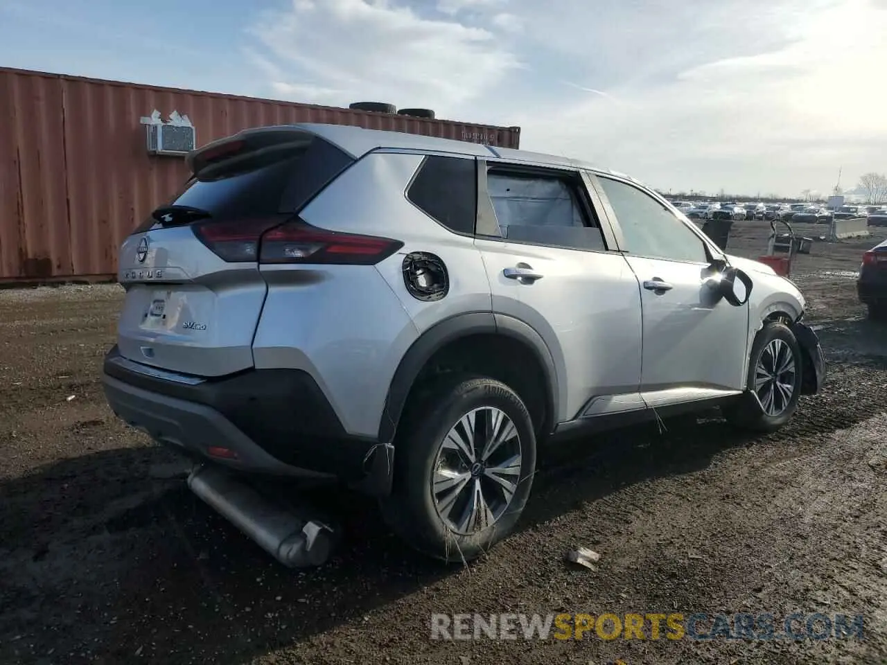 3 Photograph of a damaged car JN8BT3BBXPW466997 NISSAN ROGUE 2023