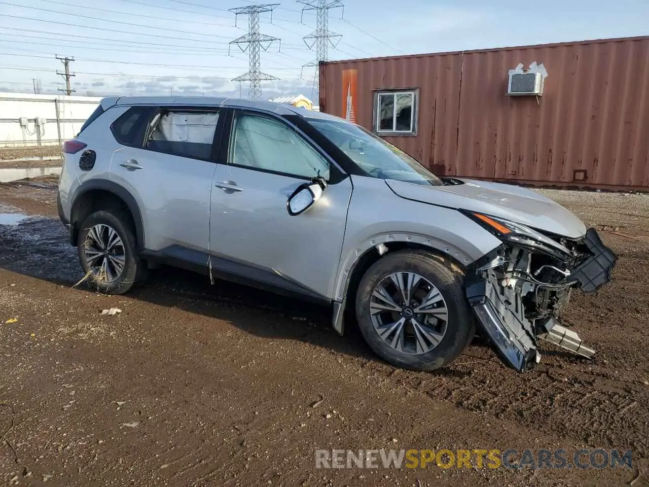 4 Photograph of a damaged car JN8BT3BBXPW466997 NISSAN ROGUE 2023